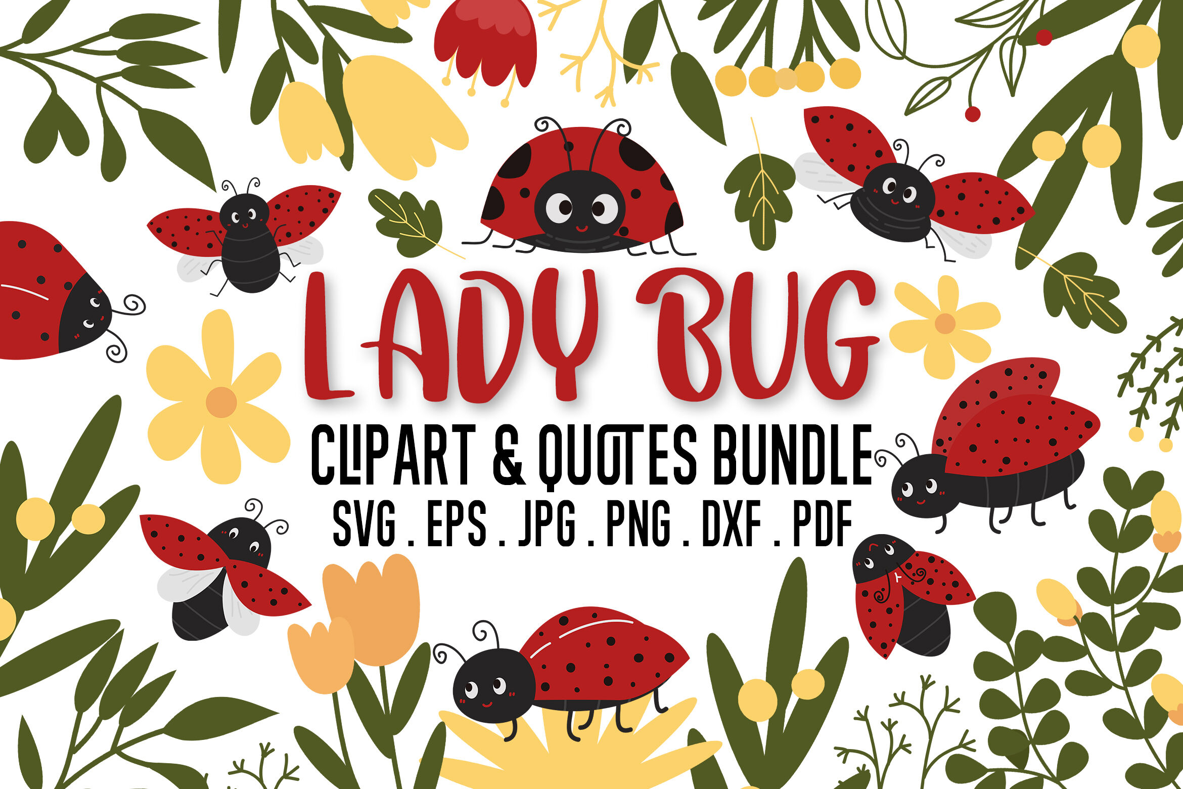 Ladybug clipart, cute ladybug png, bug clipart, love bug clipart