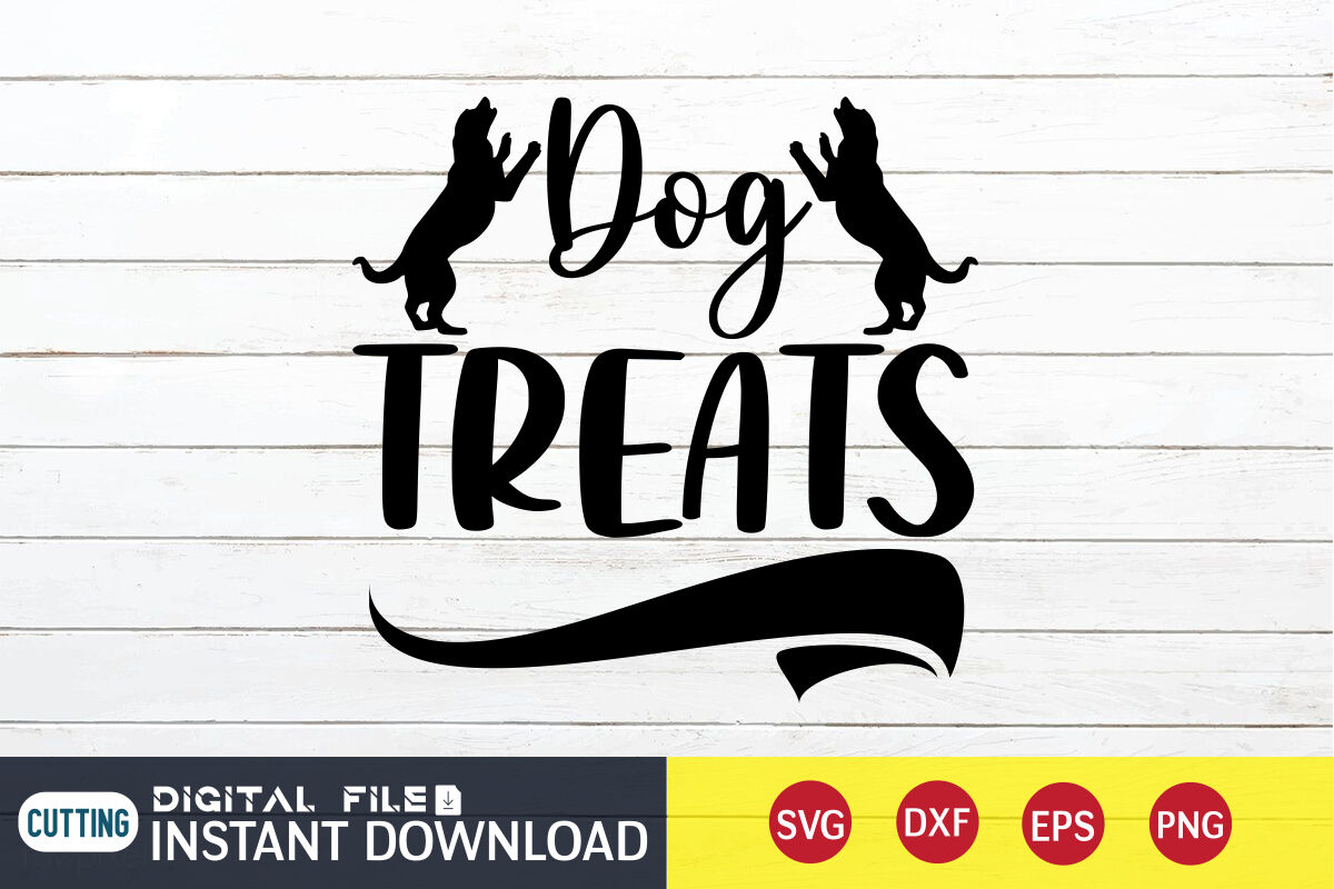 Dog Treats SVG By FunnySVGCrafts | TheHungryJPEG