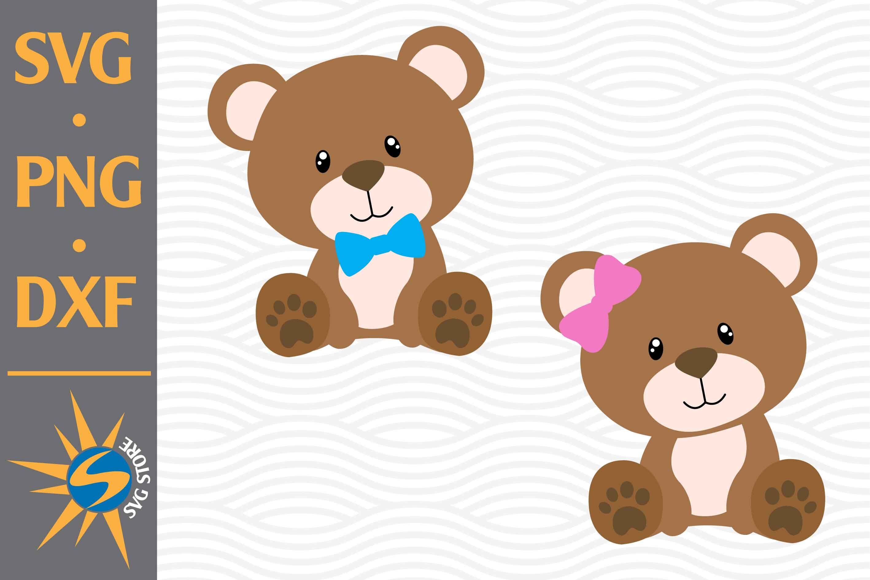 Teddy Bear SVG file - SVG cut files.com
