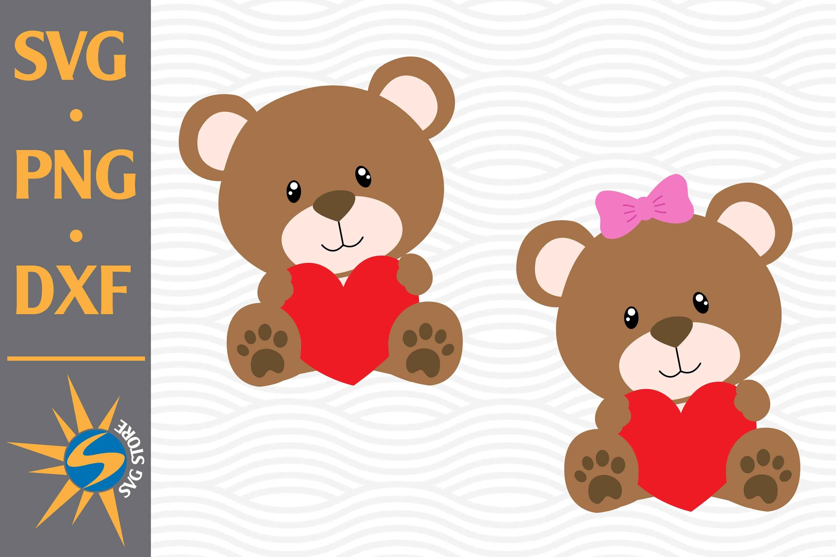 Teddy Bear SVG files, Teddy Bear Split Monogram SVG