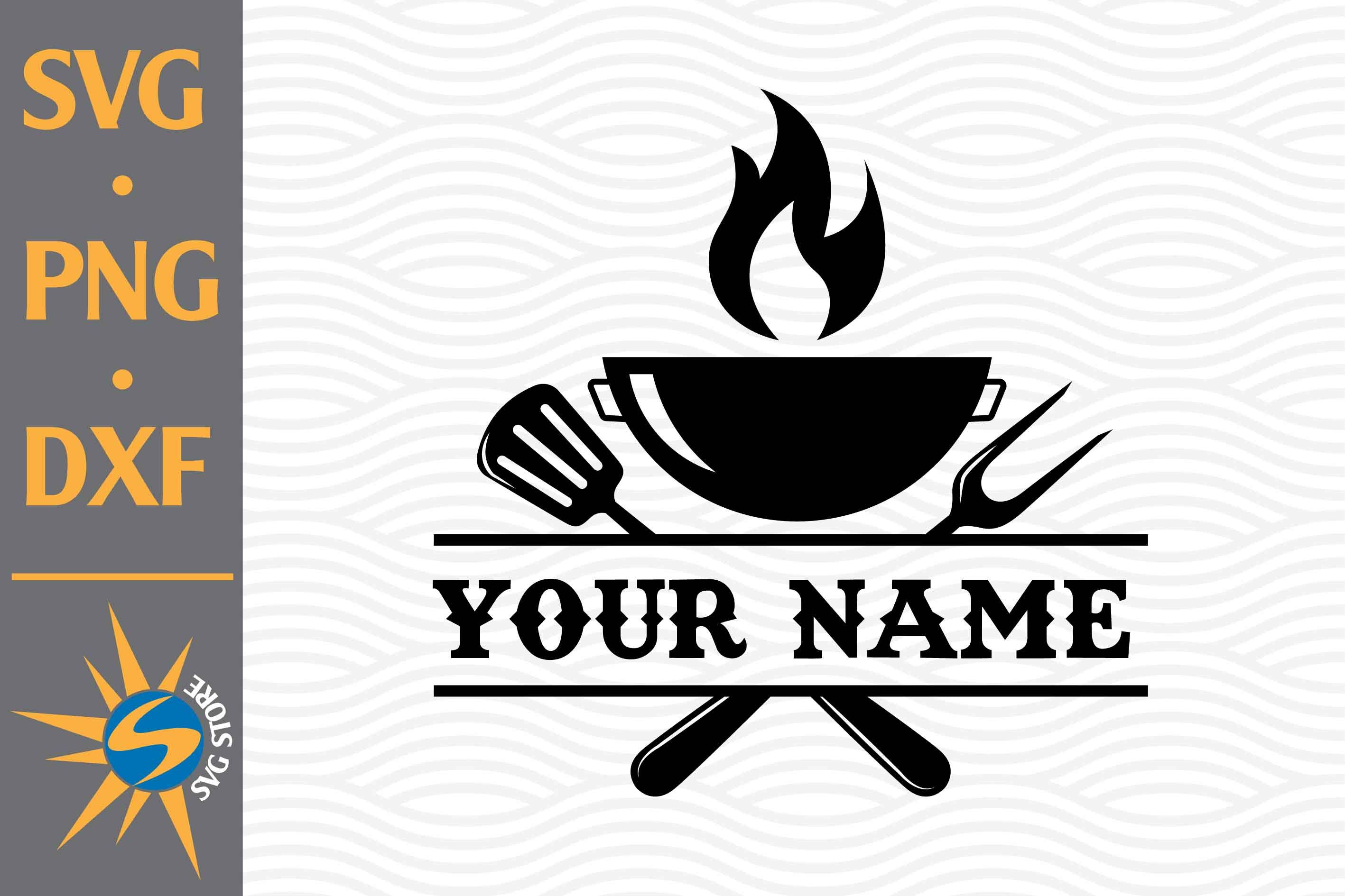 Grilling Utensils SVG Design File