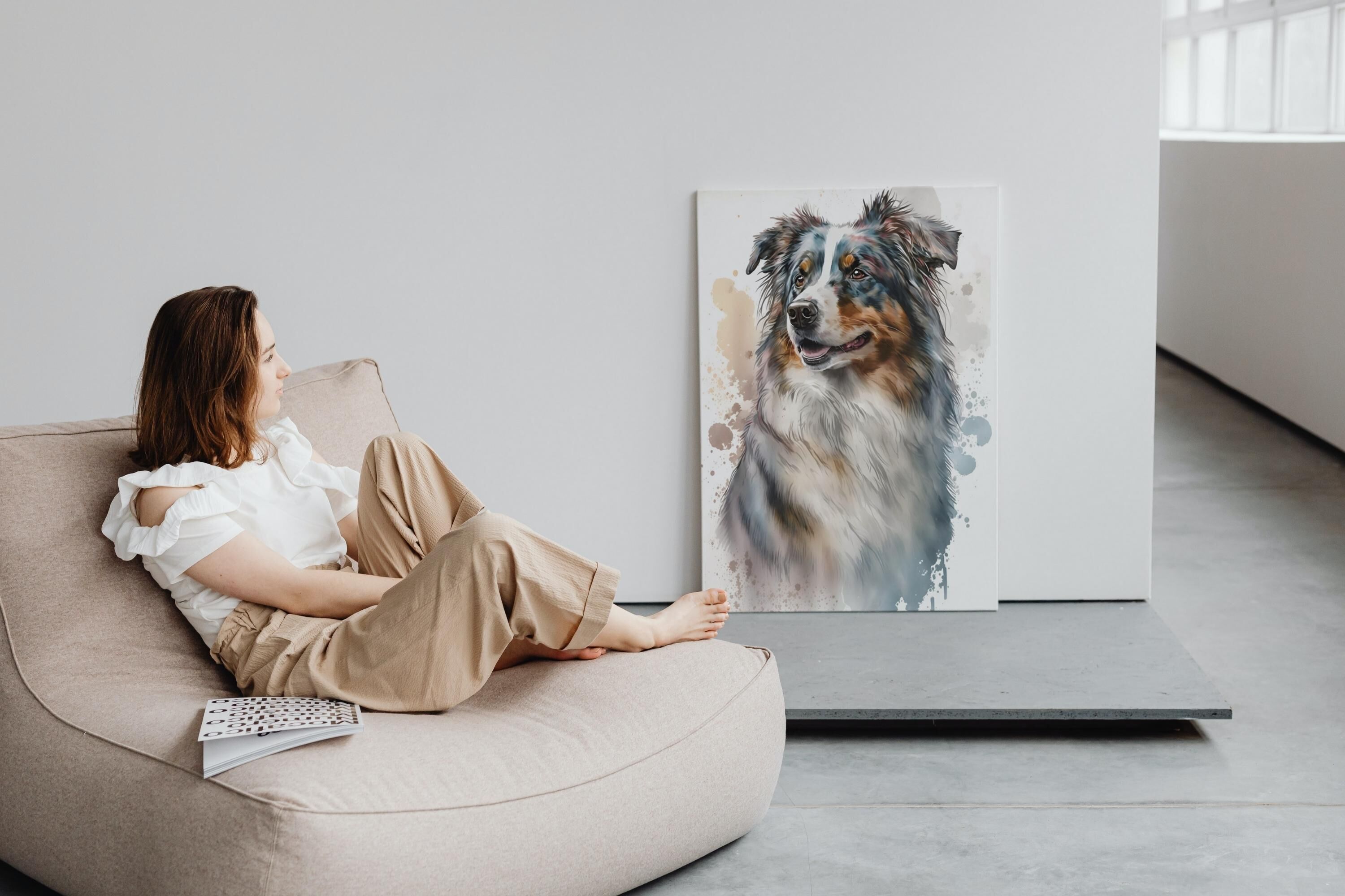 Australian Shepherd Beanbag