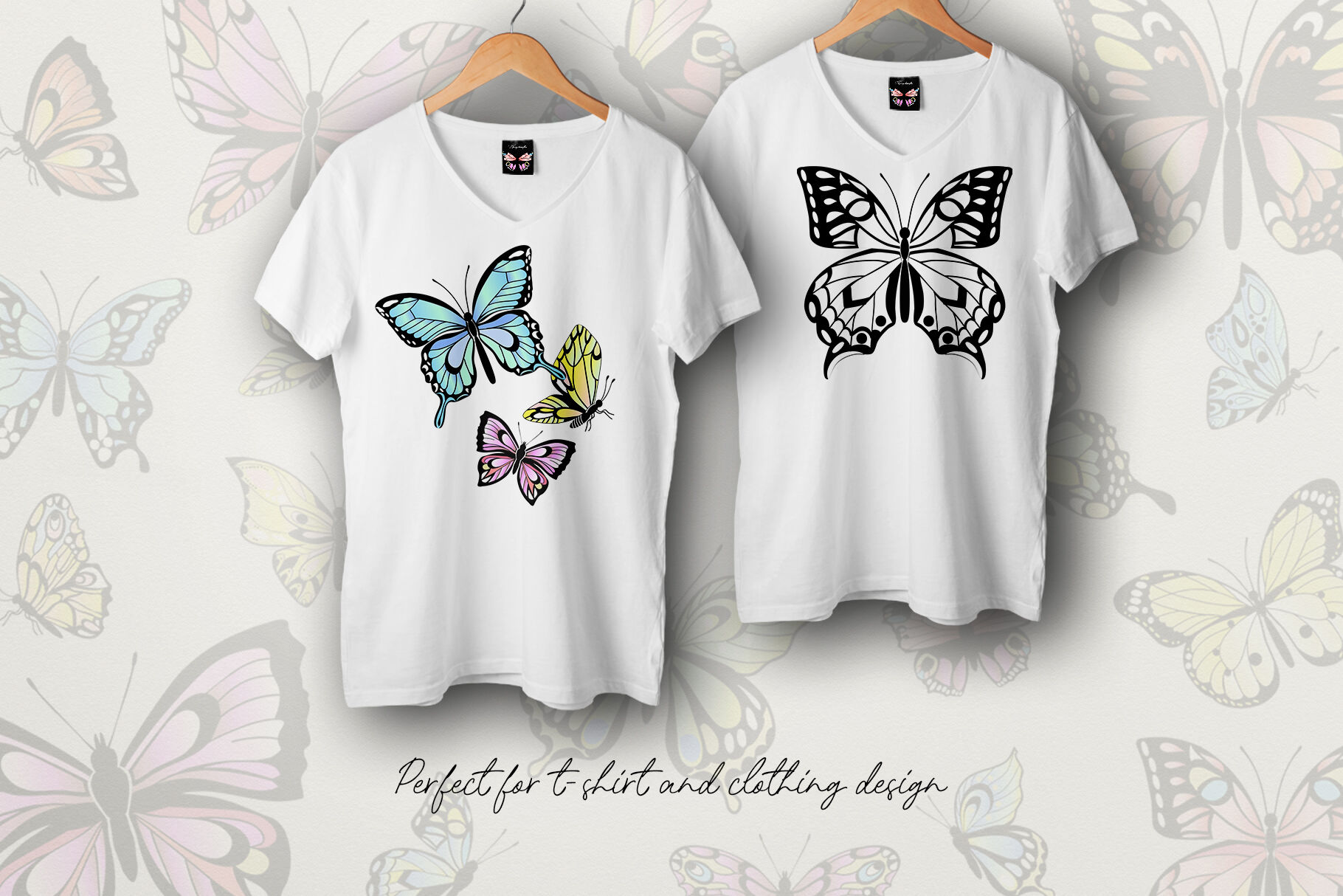 24 Decorative butterflies SVG By Vasmila Design | TheHungryJPEG