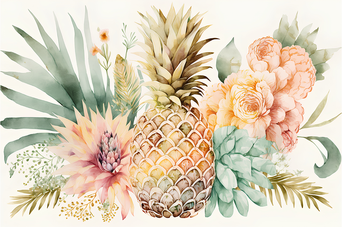 Summer Time Watercolor Collection By artsy-fartsy