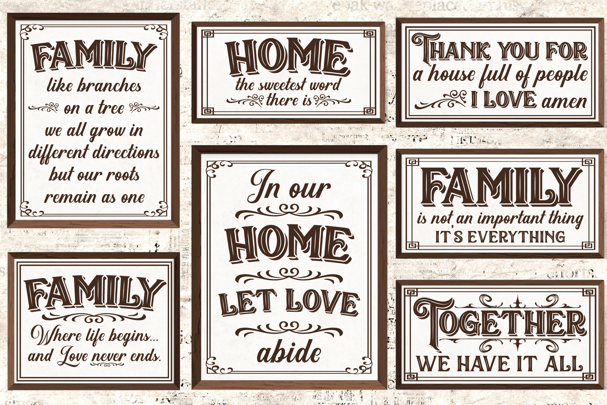 Vintage Sign Svg Bundle Family Svg Family Sign Svg Vintage -  Portugal