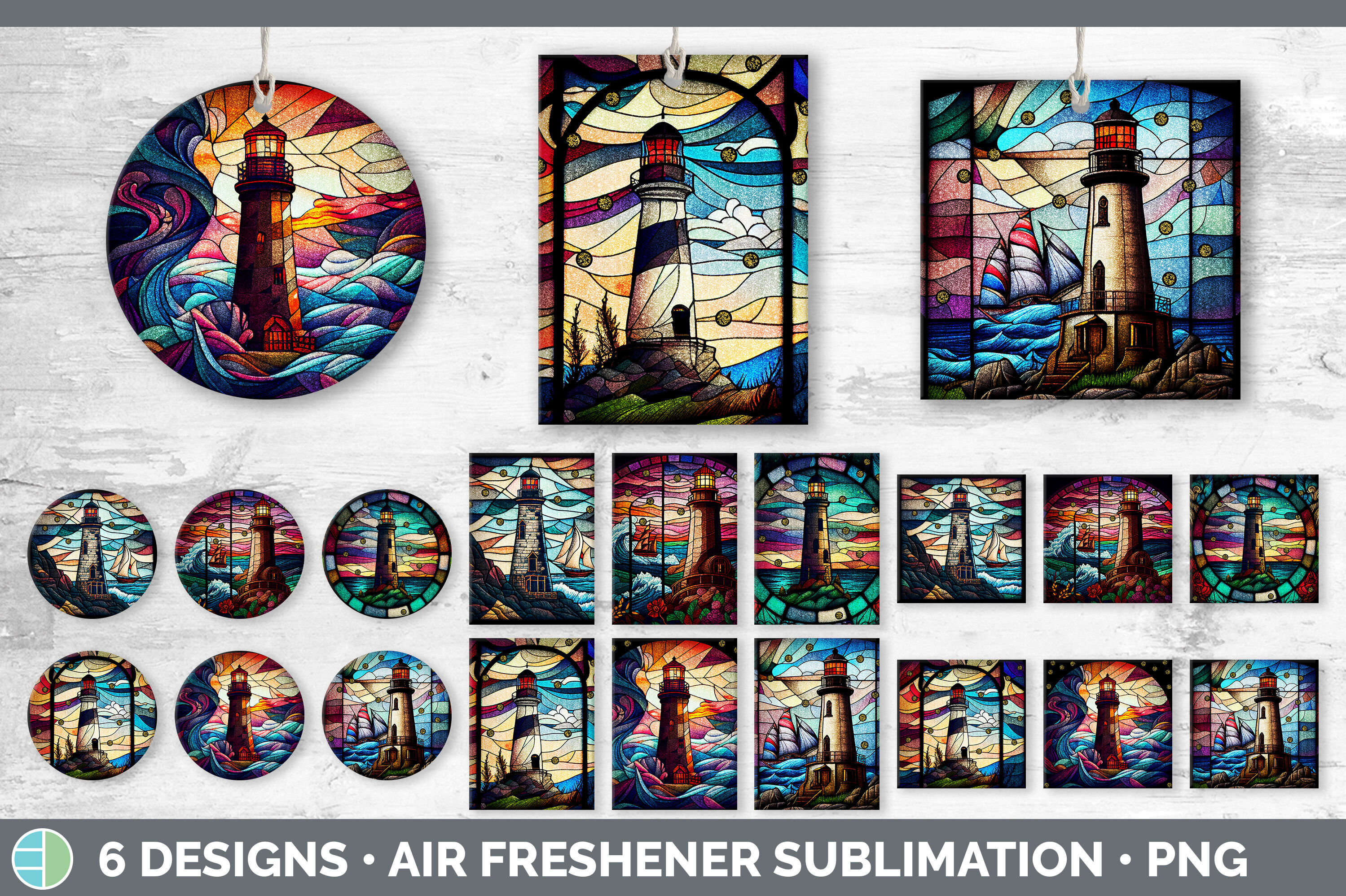 Air Freshener Sublimation Car Freshener