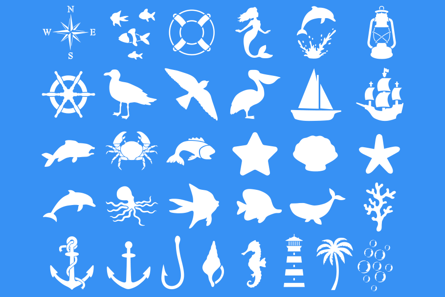 nautical stencil patterns
