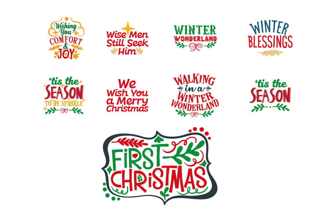 Christmas Bundle 129 Christmas Quotes In Svg Dxf Cdr Eps Ai Jpg Pdf And Png Formats By Premiumsvg Thehungryjpeg Com