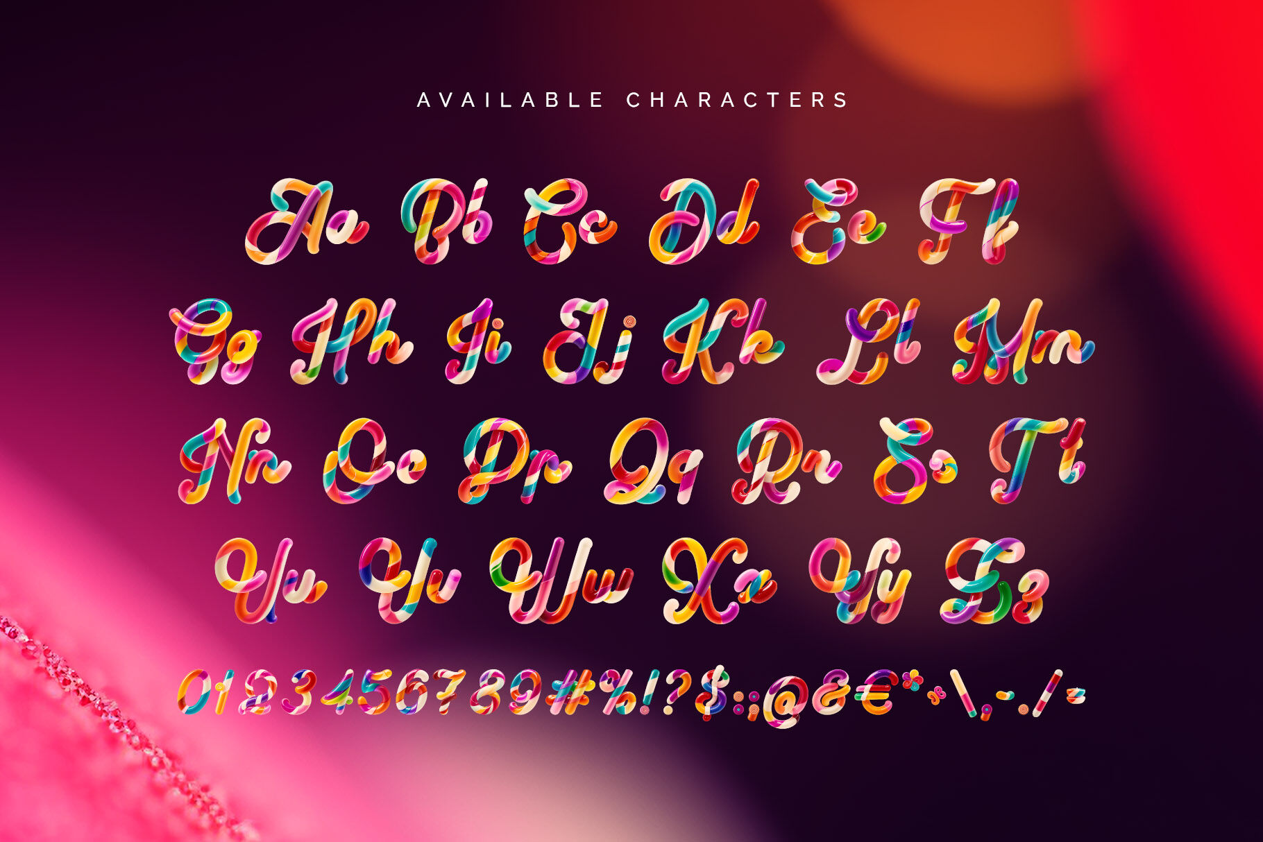 Yummy Candy Color Bitmap Font - Ori 4262644 Uto8a8q4b2znp53ufw53bs2kx5lvyvlohwkfgkgr Yummy Candy Color Bitmap Font