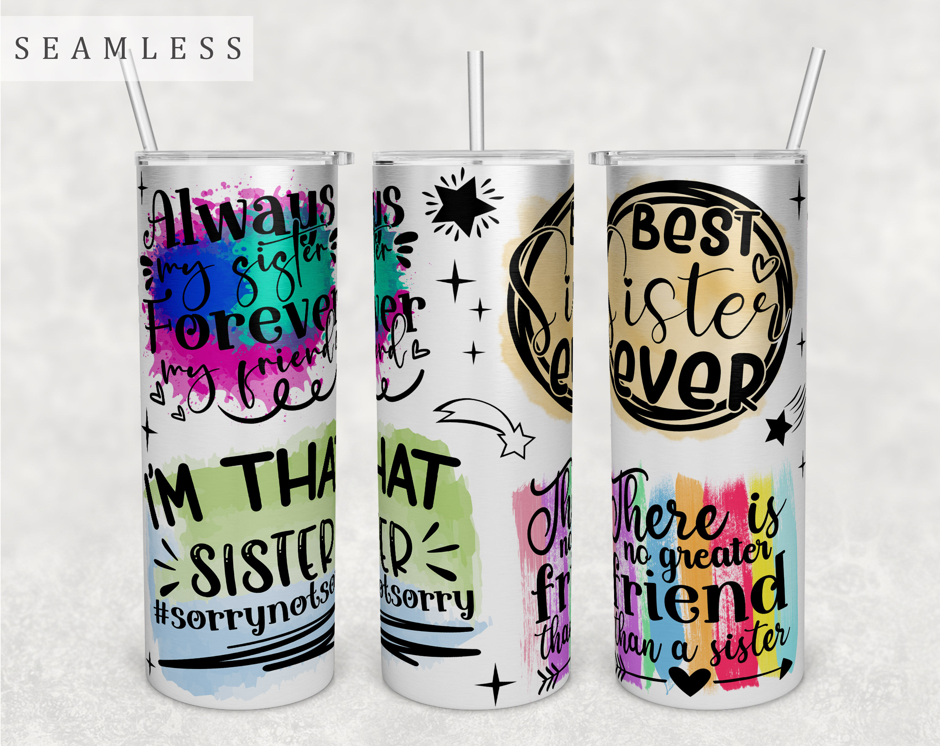 Sisters In Christ Tumbler 20oz