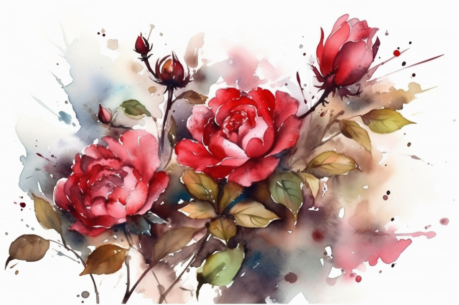 Red Roses | Mothers Day Collection By Athena | TheHungryJPEG