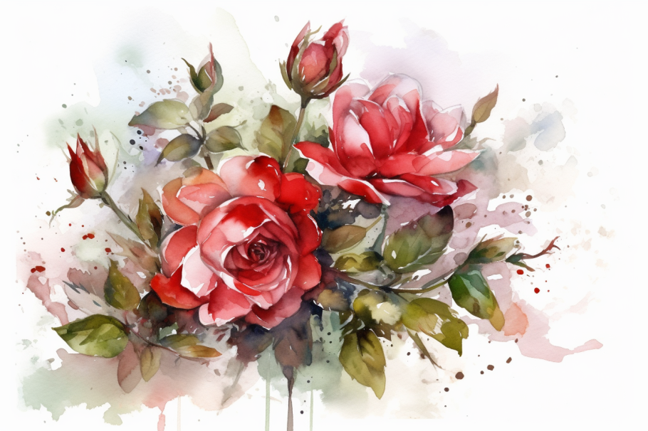 Red Roses | Mothers Day Collection By Athena | TheHungryJPEG