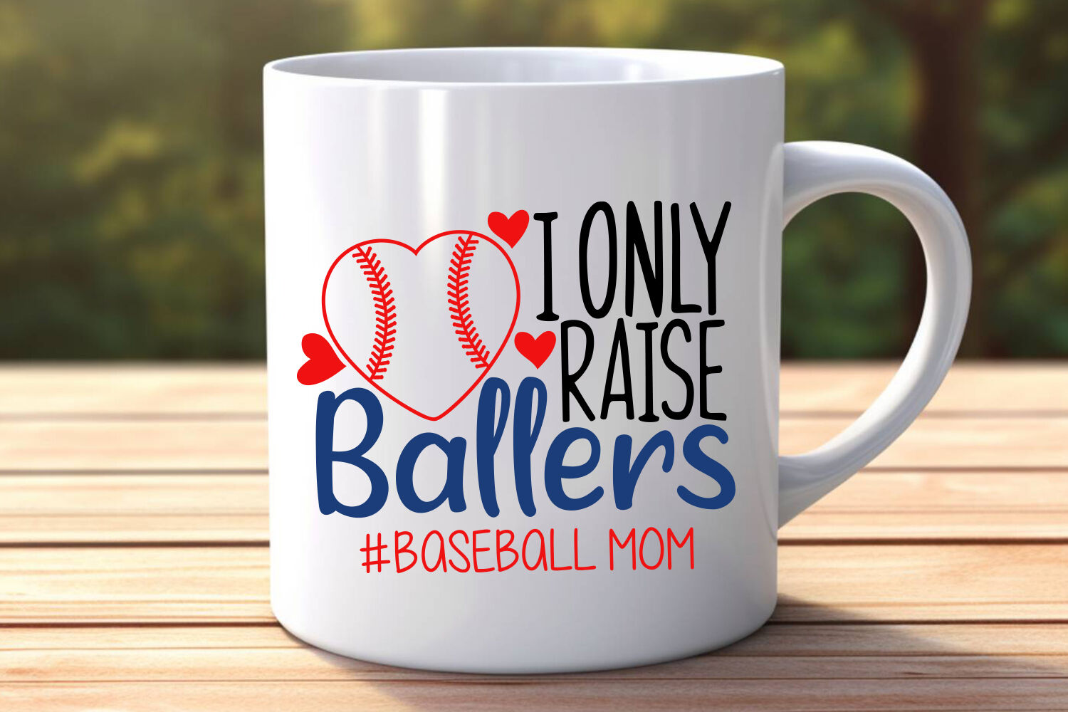 I Only Raise Ballers Svg, Baseball Mom Svg, Baseball Heart Svg. By ...