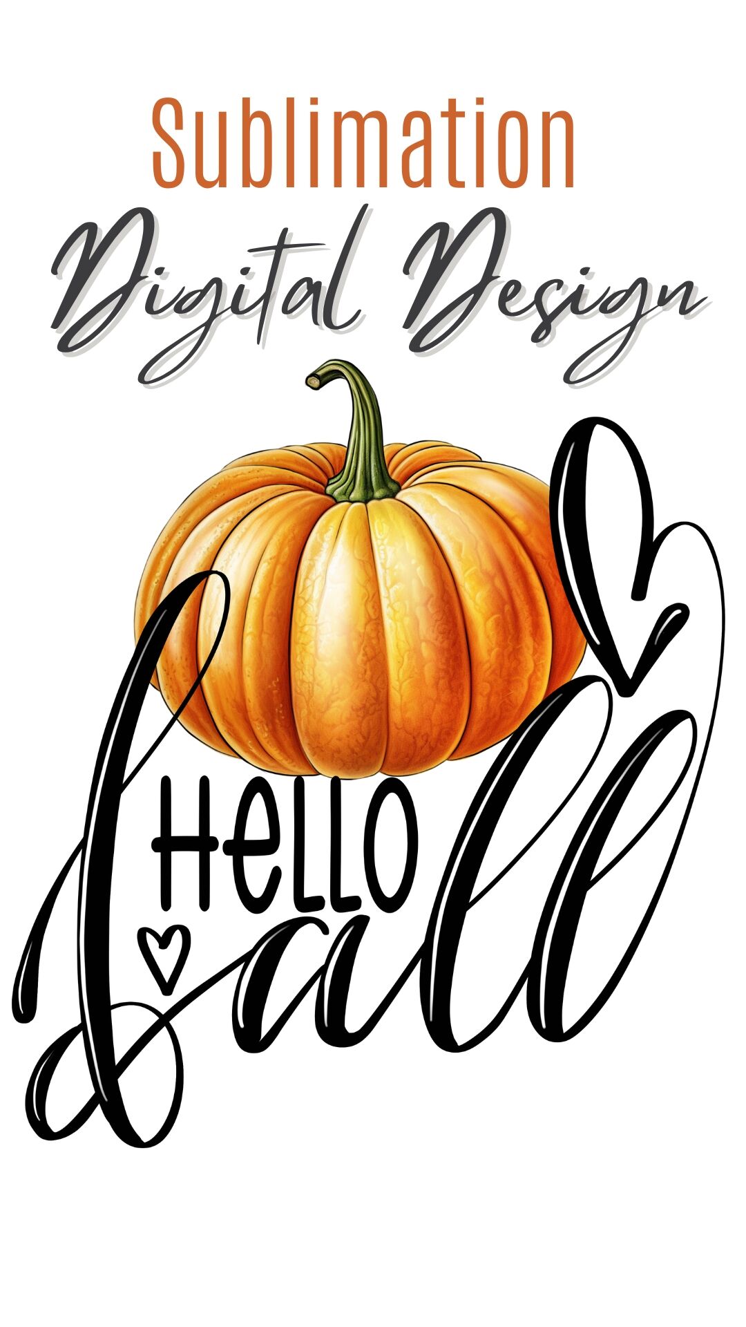 Pumpkin Love Fall Hello Fall Plaid and Polka Dot Shirt Design Trendy Fall  Hello Pumpkin Not Editable Print/sublimation Digital Download 