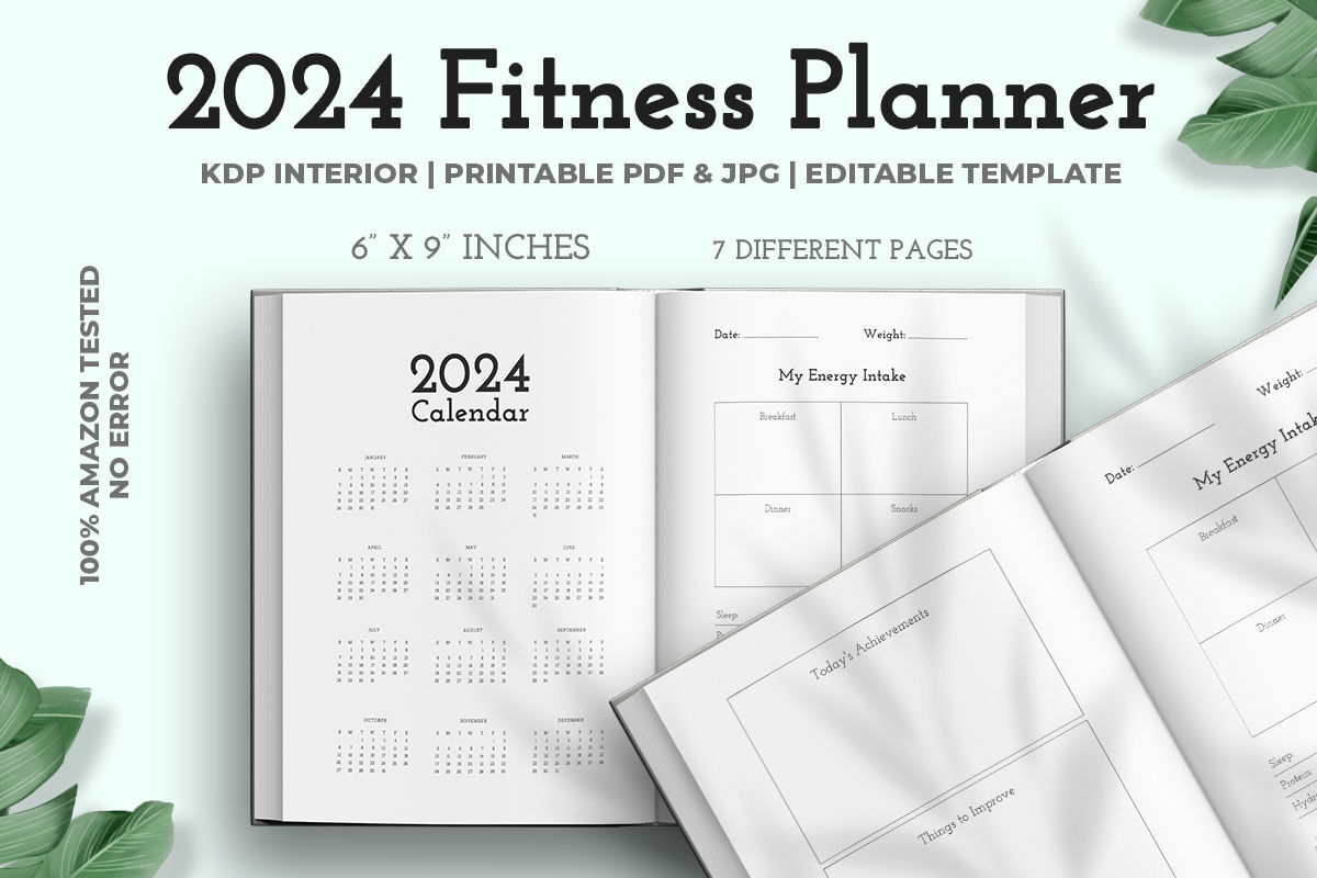 2024 Fitness Planner Kdp Interior By M9 Design TheHungryJPEG   Ori 4279939 Ucmphv46pn6er40uz2e0xd3e5s2mz27bgplql9w3 2024 Fitness Planner Kdp Interior 