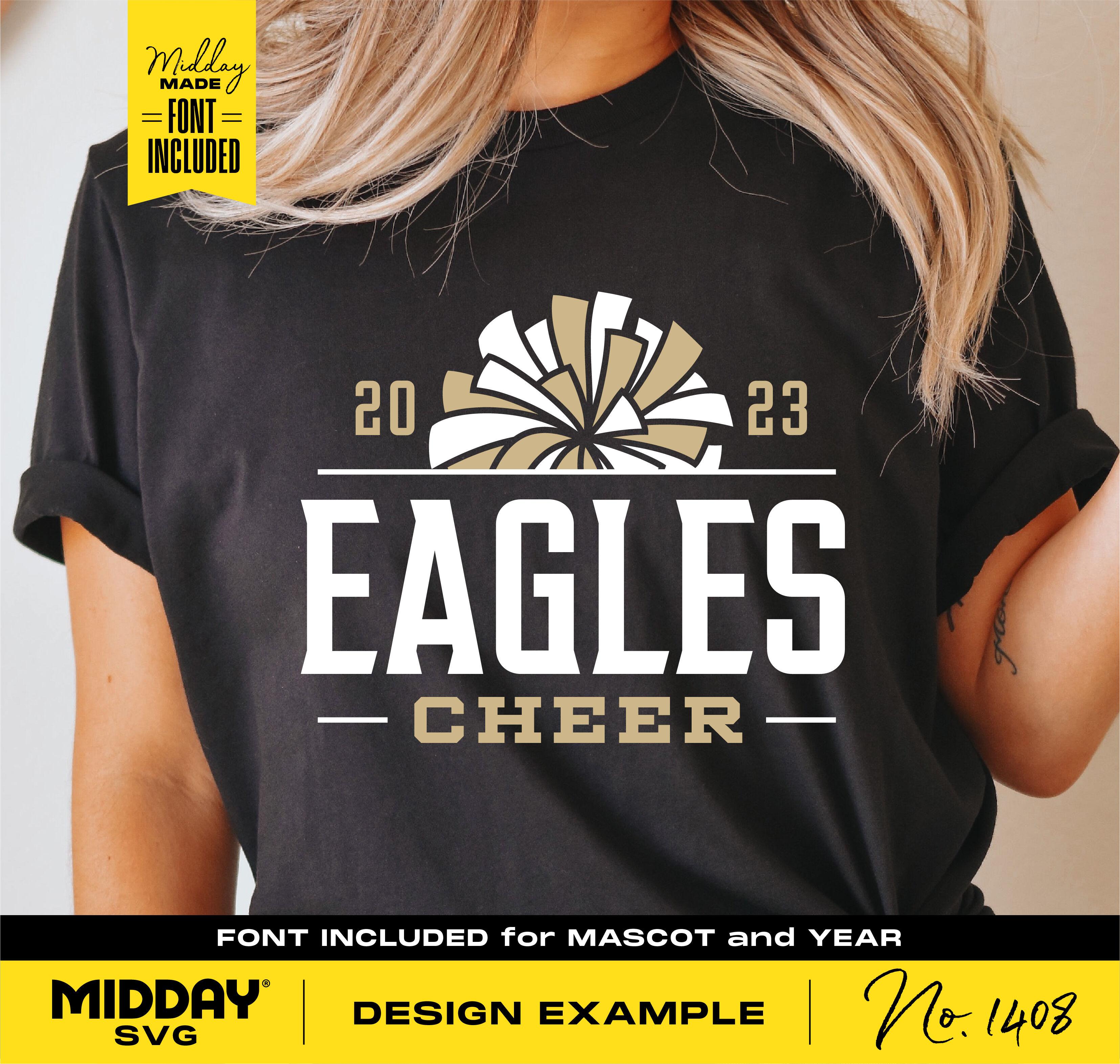 Cheer Team Template, Svg Png Dxf Eps, Cheerleader Team Shirts, Cheer C ...