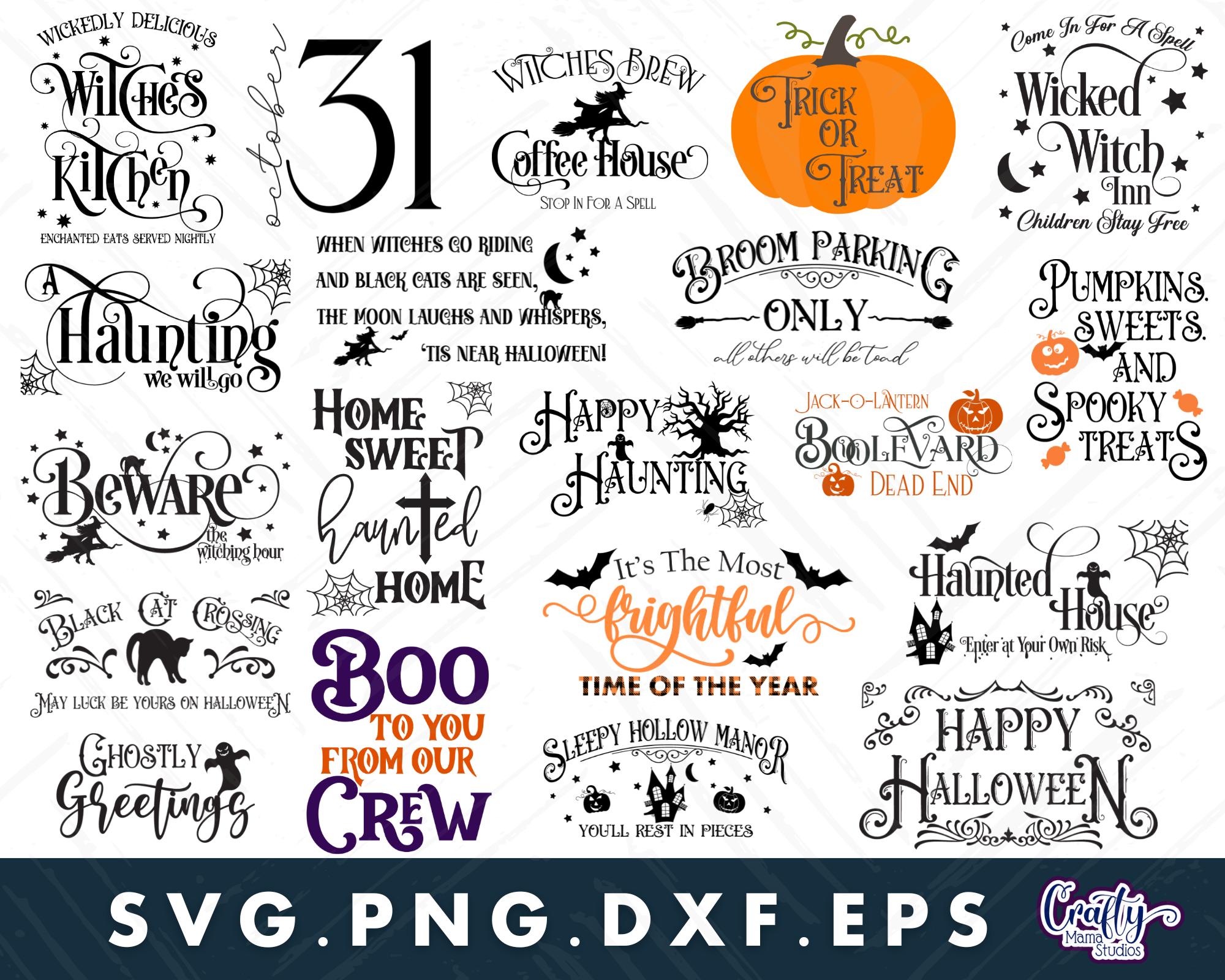 Halloween T-Shirt Mega Bundle , Halloween SVG Mega Bundle