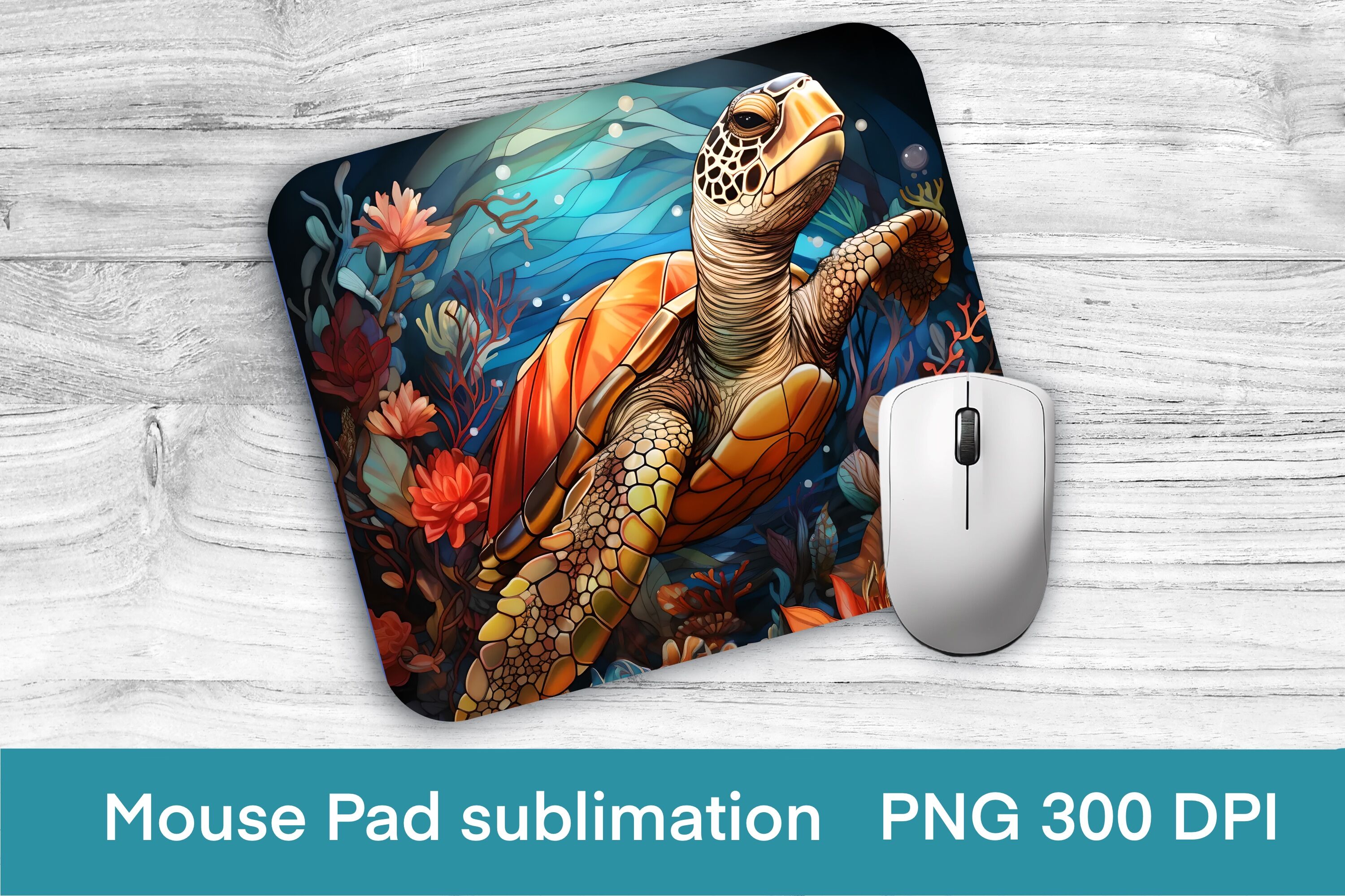 Mouse pad sublimation, Mouse pad wrap design By Svetana Studio
