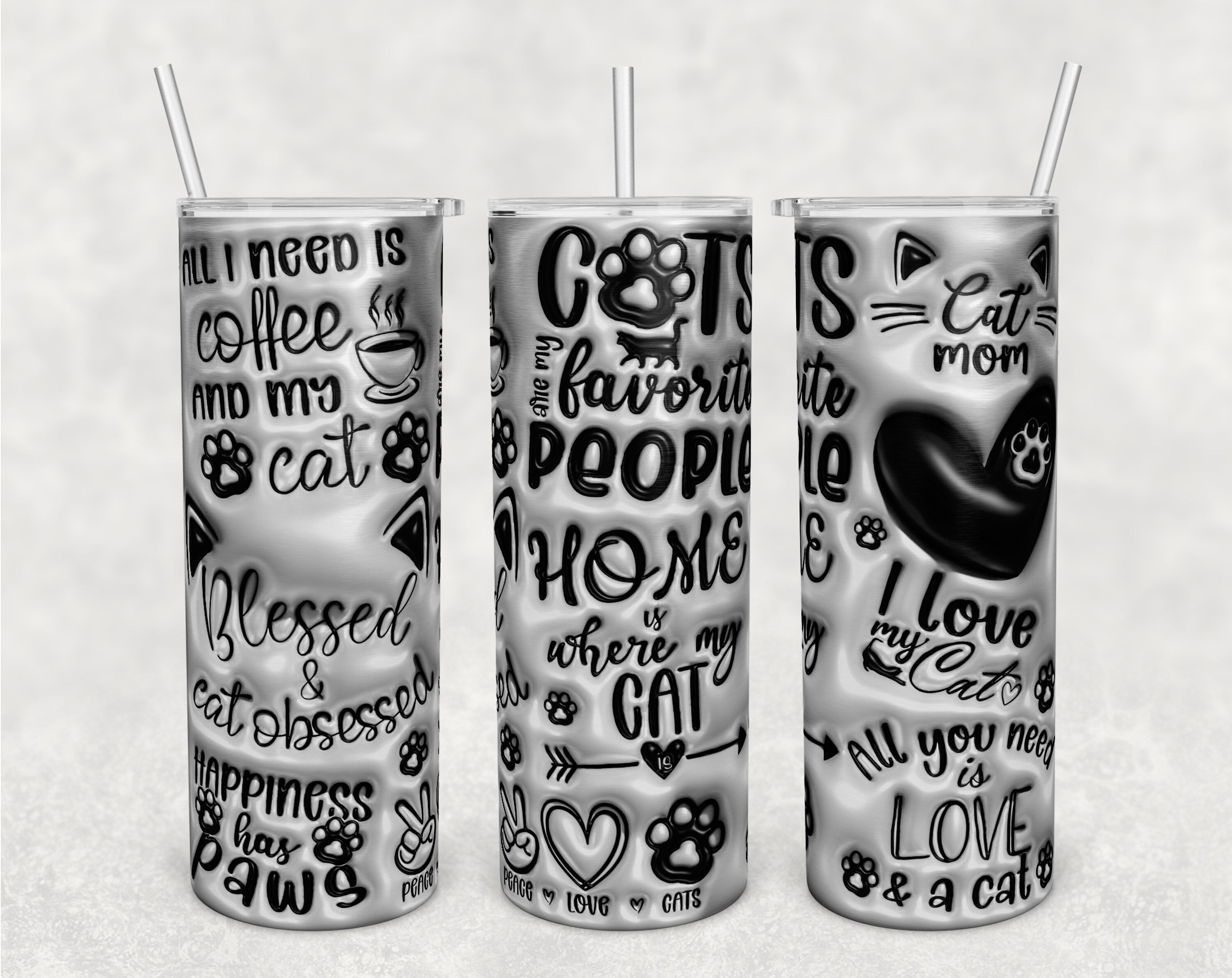 Sea Quotes Tumbler Wrap, 20 Oz Skinny Tumbler Sublimation Design By  LemonStudioCreations