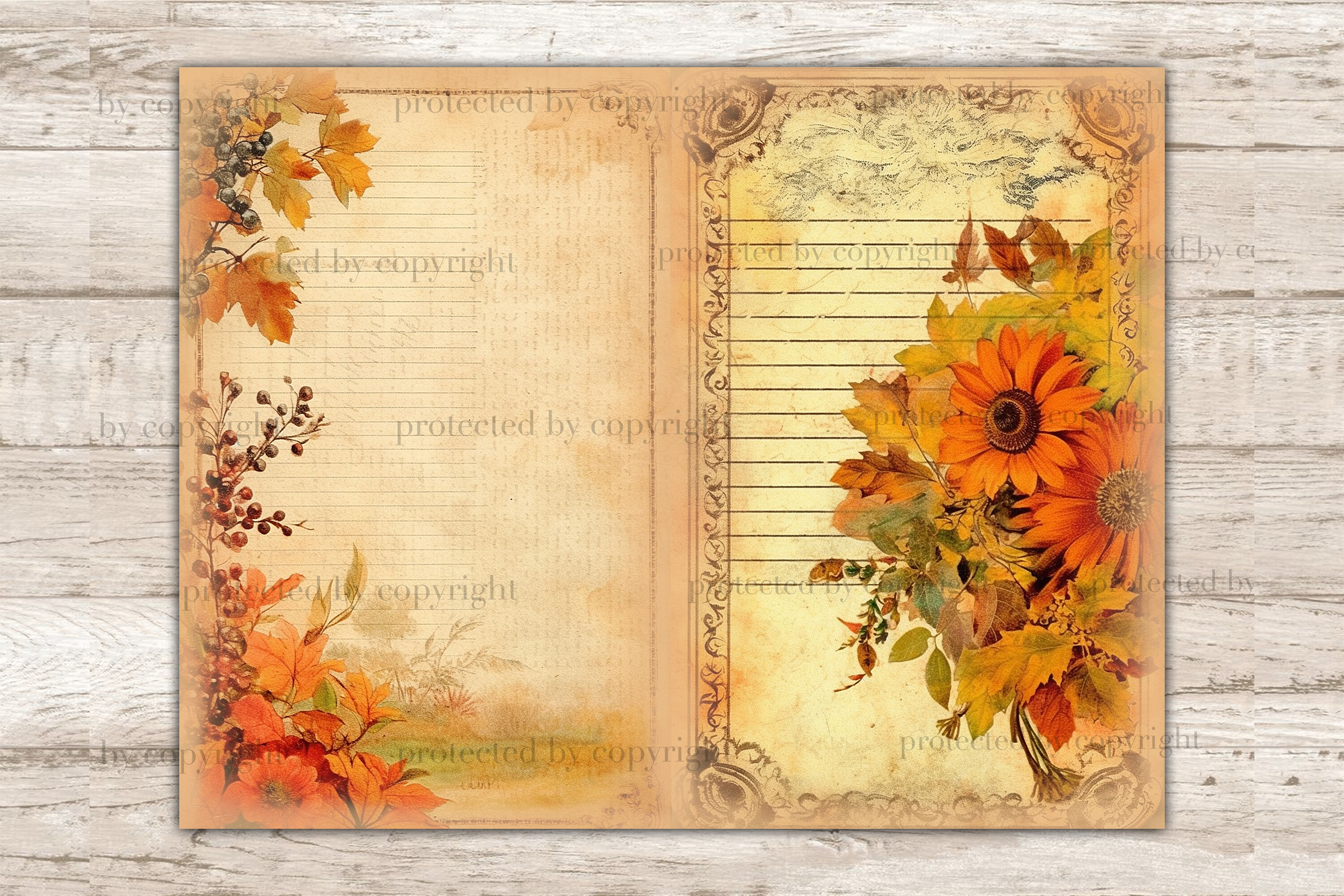 Autumn Junk Journal Kit