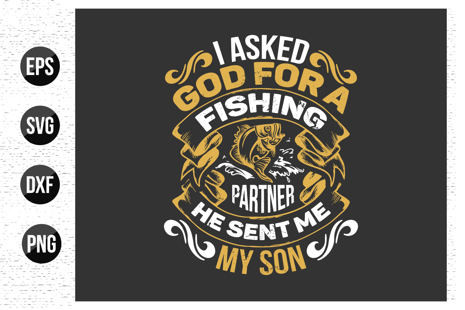 fishing t shirt design. By uniquesvg99 | TheHungryJPEG