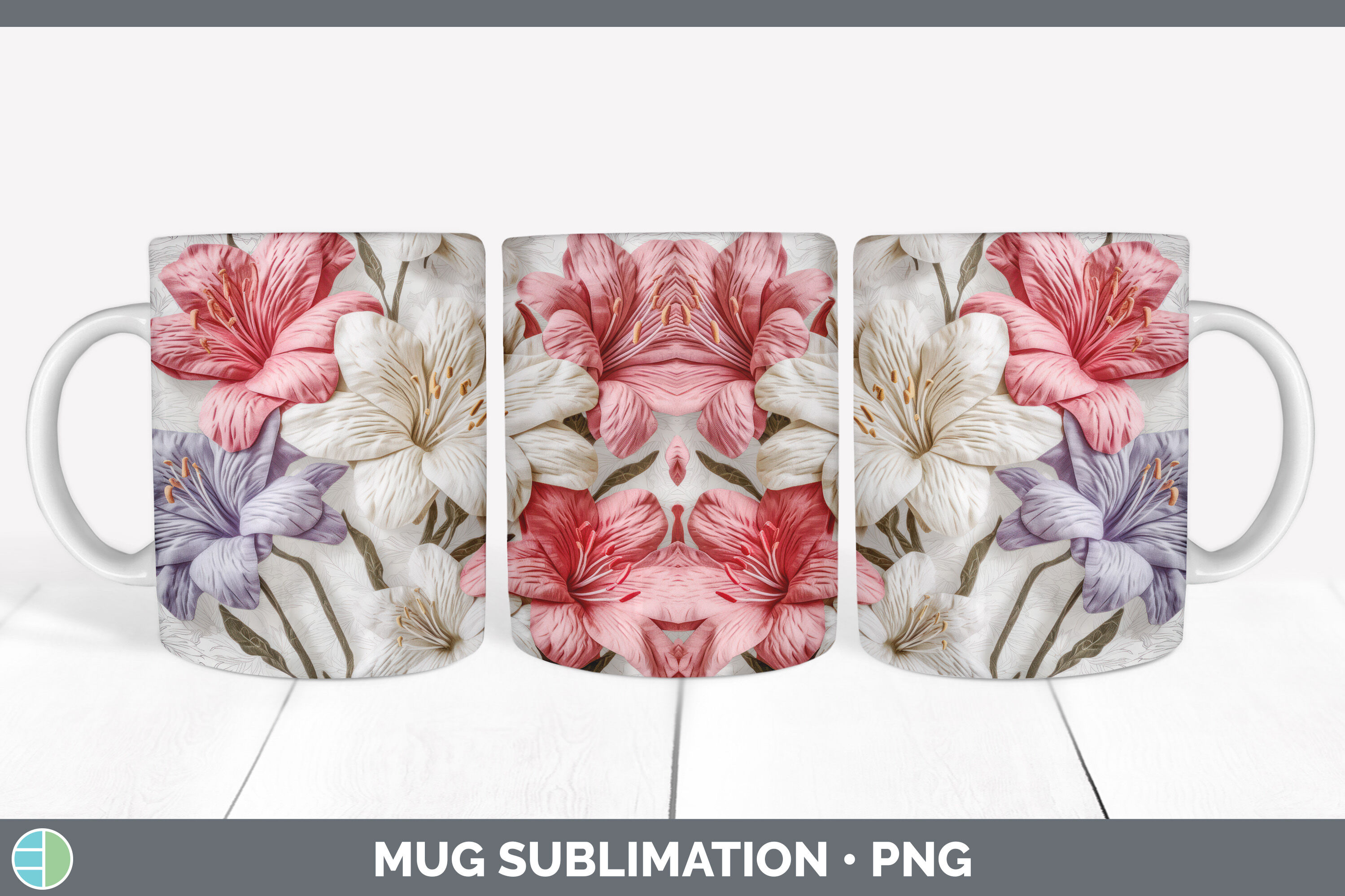 Love of Coffee tumbler, mug wrap, clipart sublimation design