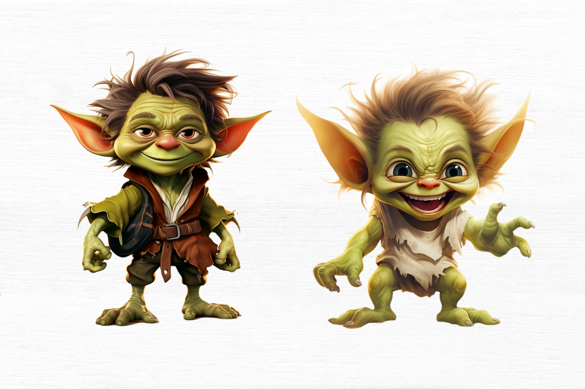 Little Goblin Clipart By Regulrcrative | TheHungryJPEG