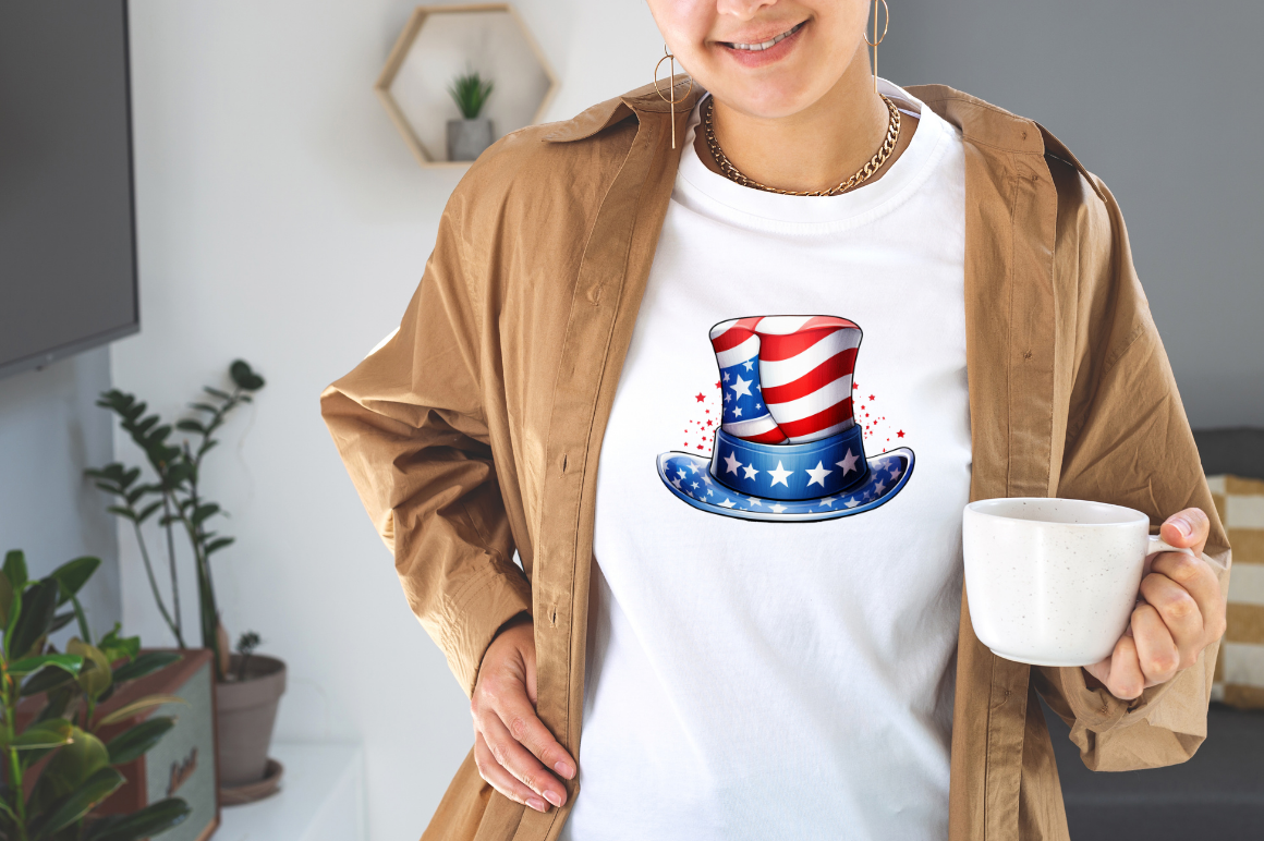 4th of July Hat Sublimation Clipart Graphic by Cat Lady · Creative