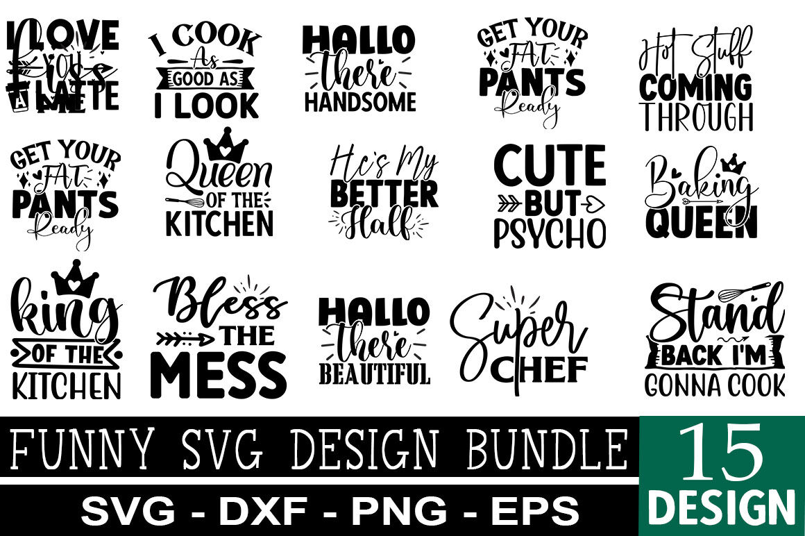 Funny Mega SVG Bundle 100+ Design By joynal8112 | TheHungryJPEG