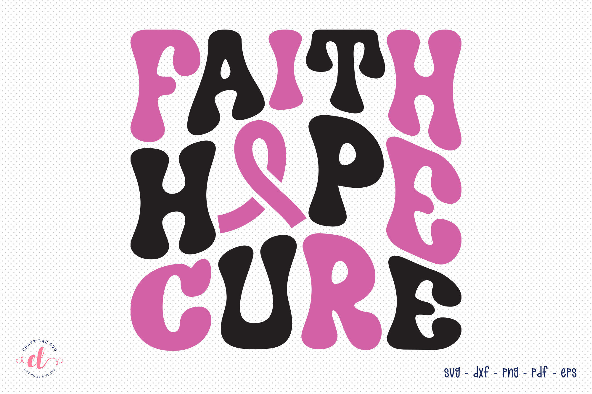 Hope For Cure Childhood Cancer Awareness SVG Digital File