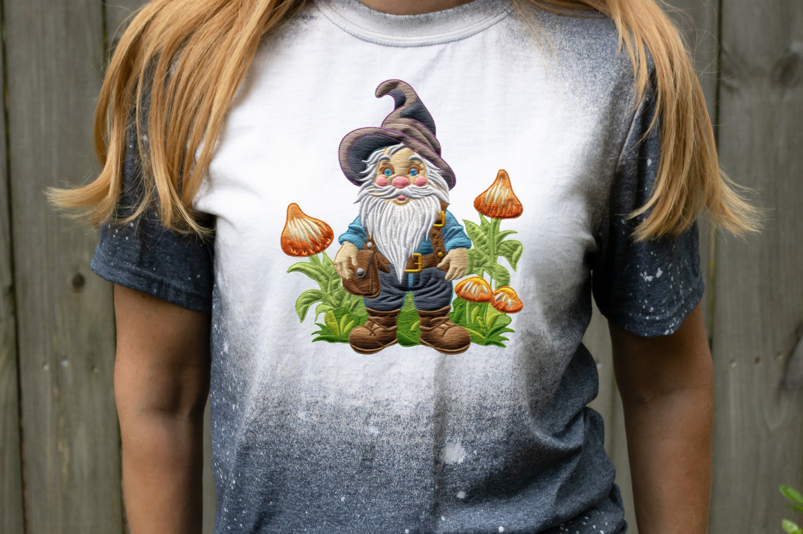 Embroidery Gnome Clipart Bundle By Regulrcrative | TheHungryJPEG