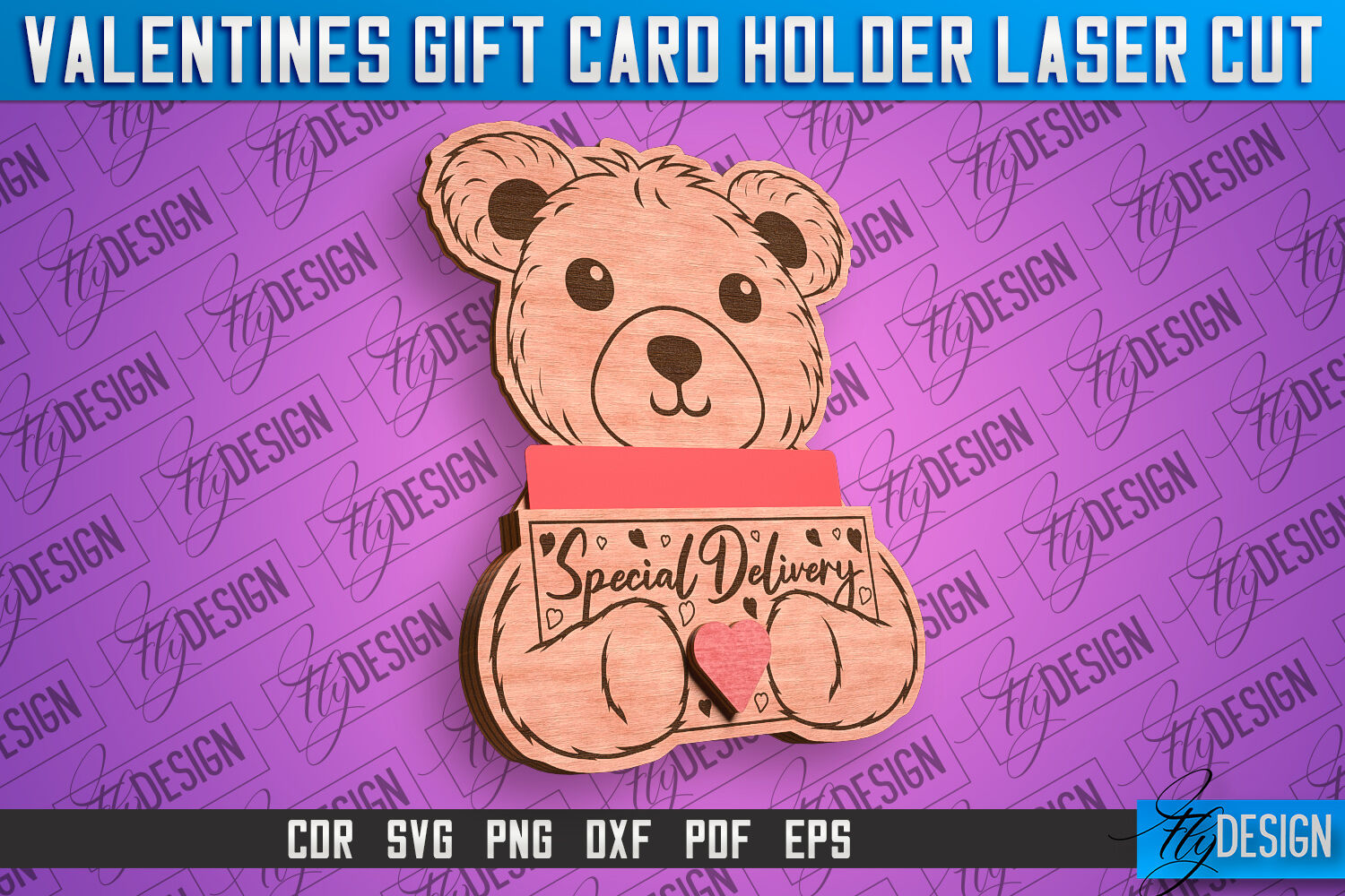 Bear Gift Card Holder