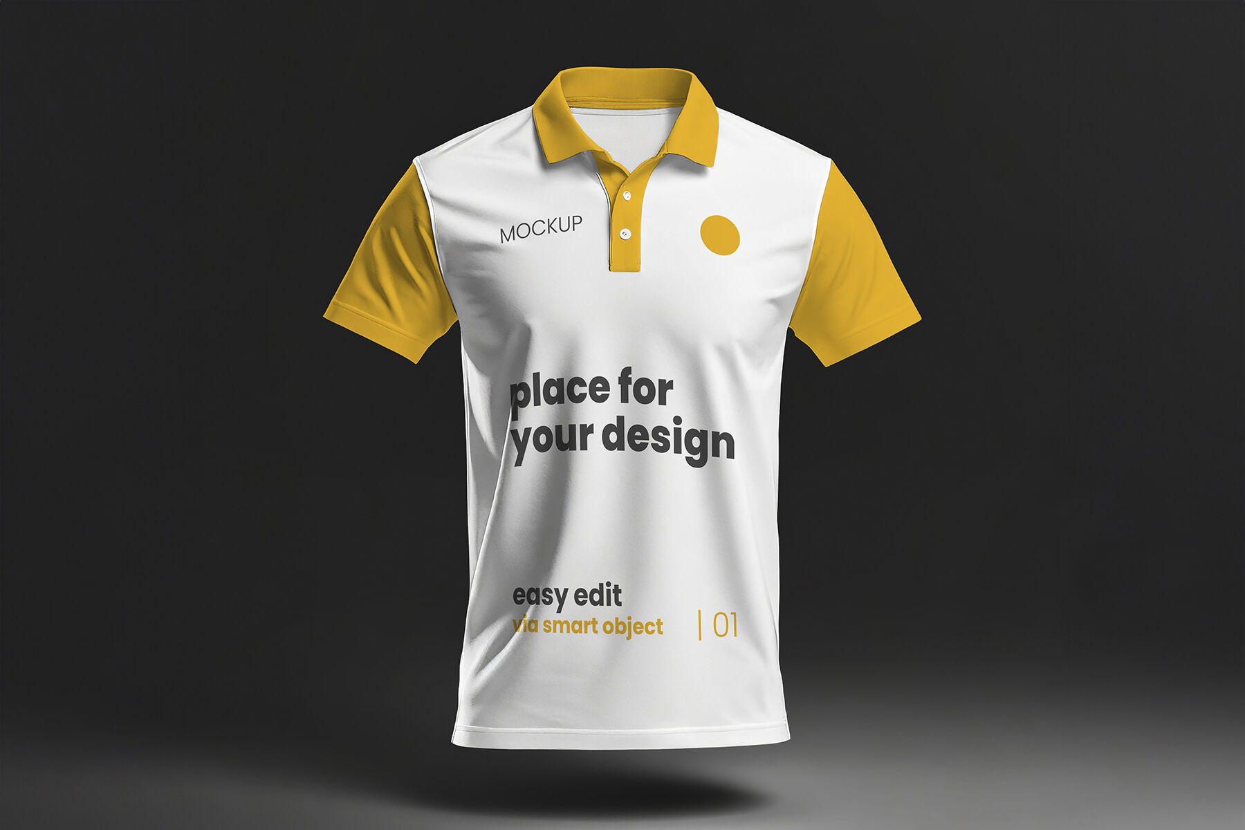 Polo Shirt Floating Design Mockups By Luuqas Design | TheHungryJPEG