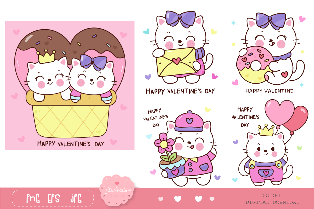 Happy Valentine's Day (Hello Kitty)