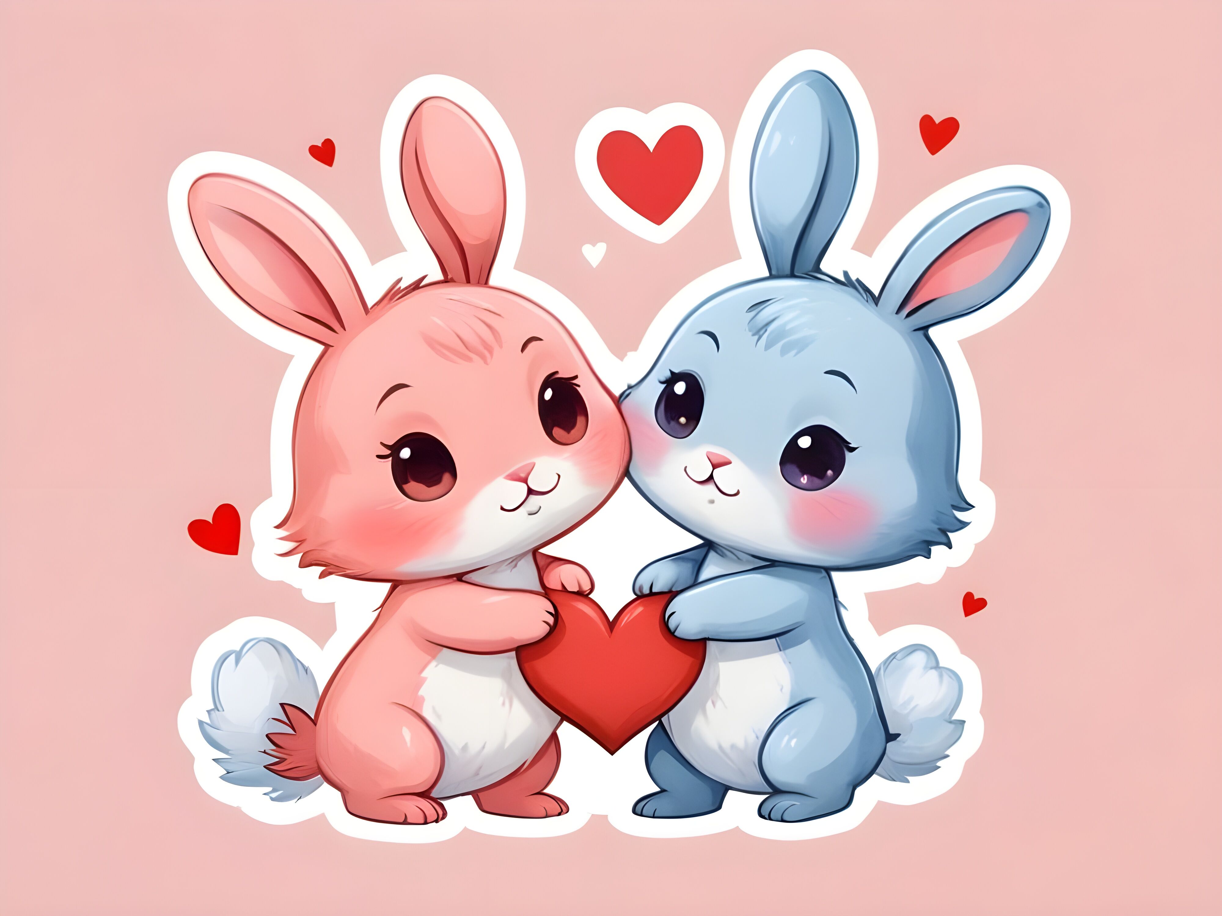 bunny couple making love By dianaxstoyanova | TheHungryJPEG