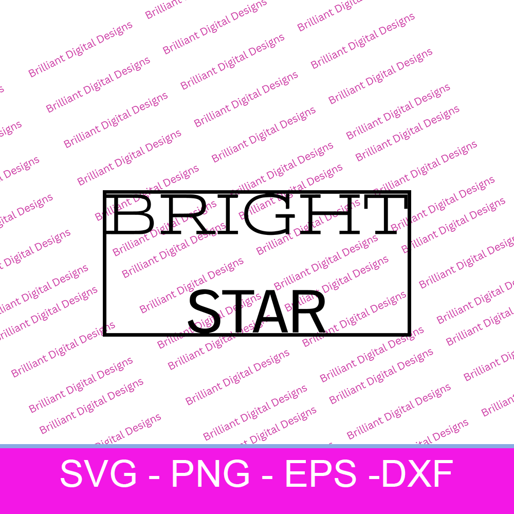 BRIGHT STAR SVG By Brilliant Digital Designs | TheHungryJPEG