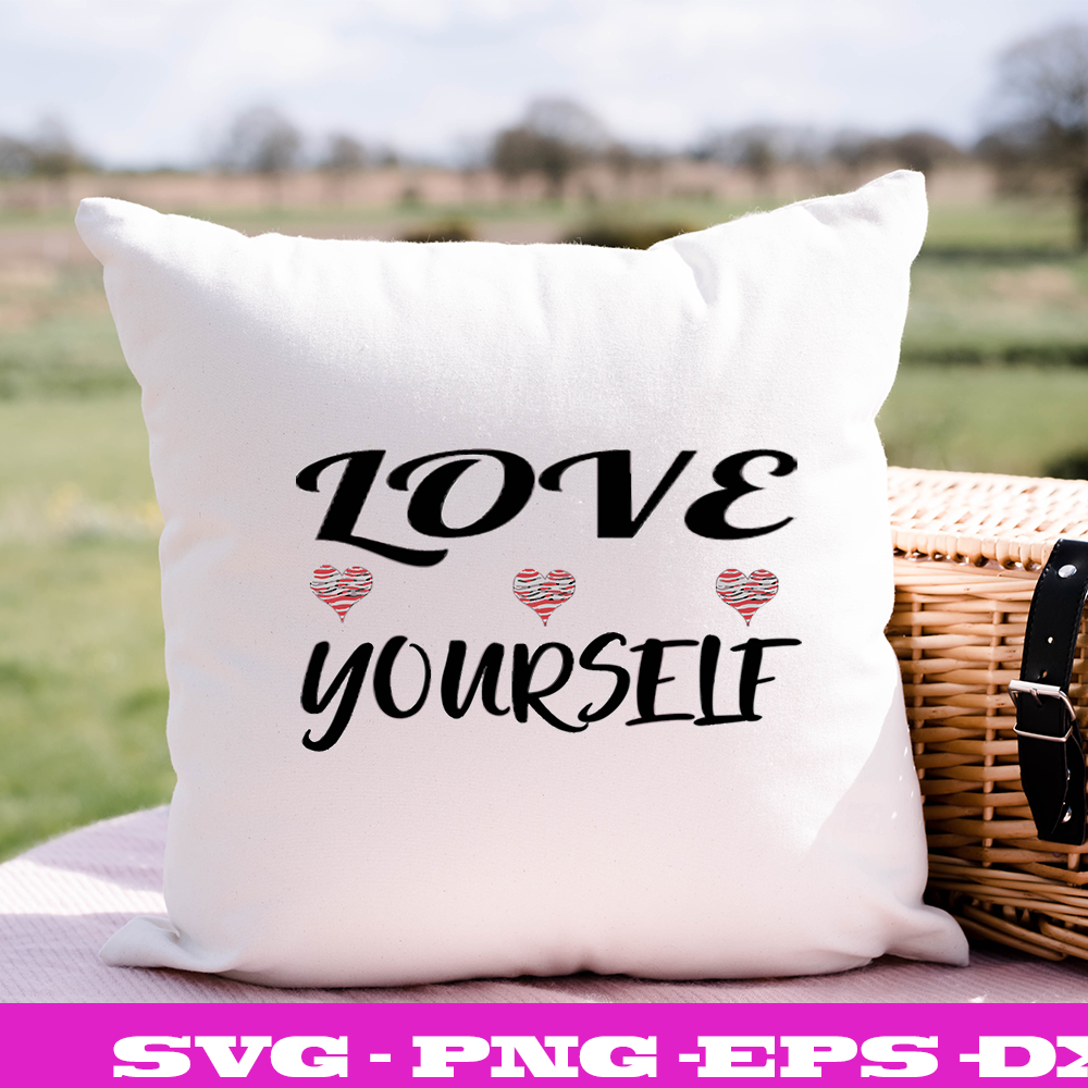 LOVE YOURSELF 2 SVG CUT FILE By Brilliant Digital Designs | TheHungryJPEG