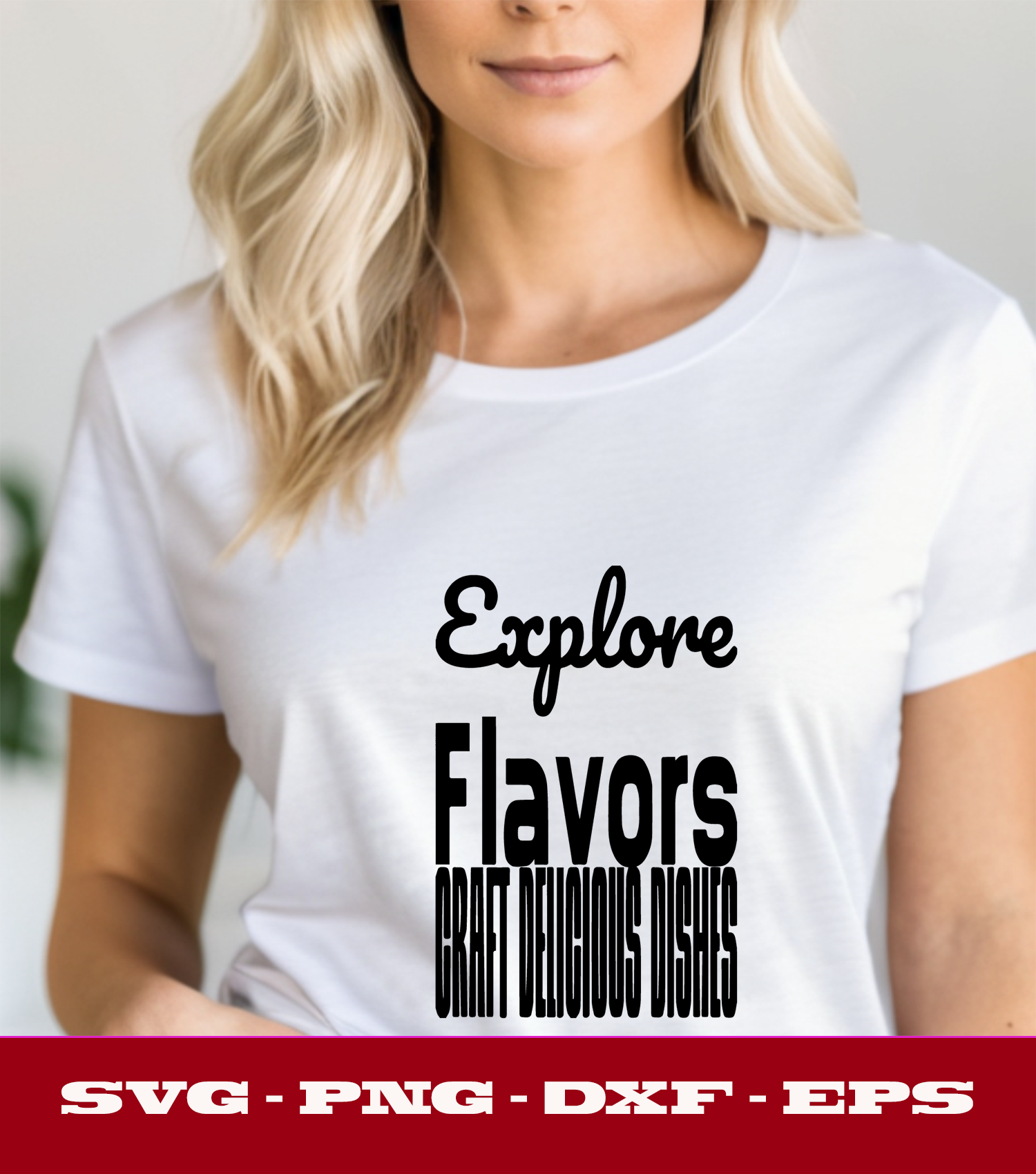 EXPLORE FLAVORS CRAFT DELICIOUS DISHES SVG CUT FILE By Brilliant ...