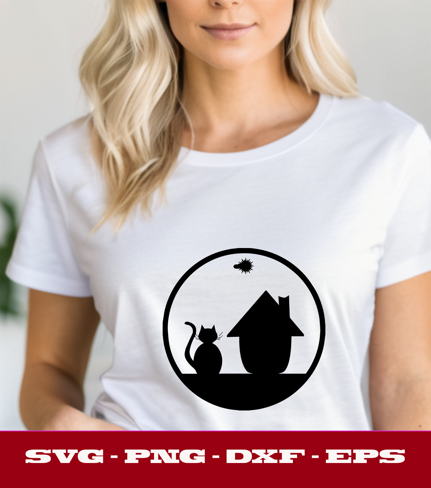 HOME SILHOUETTE CUT FILE CAT CUT FILE SVG CUT FILE By Brilliant Digital ...