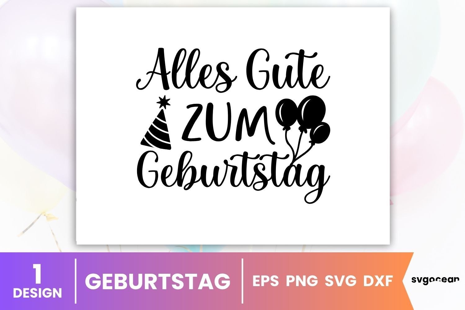 German Birthday Quotes SVG Bundle By SvgOcean | TheHungryJPEG