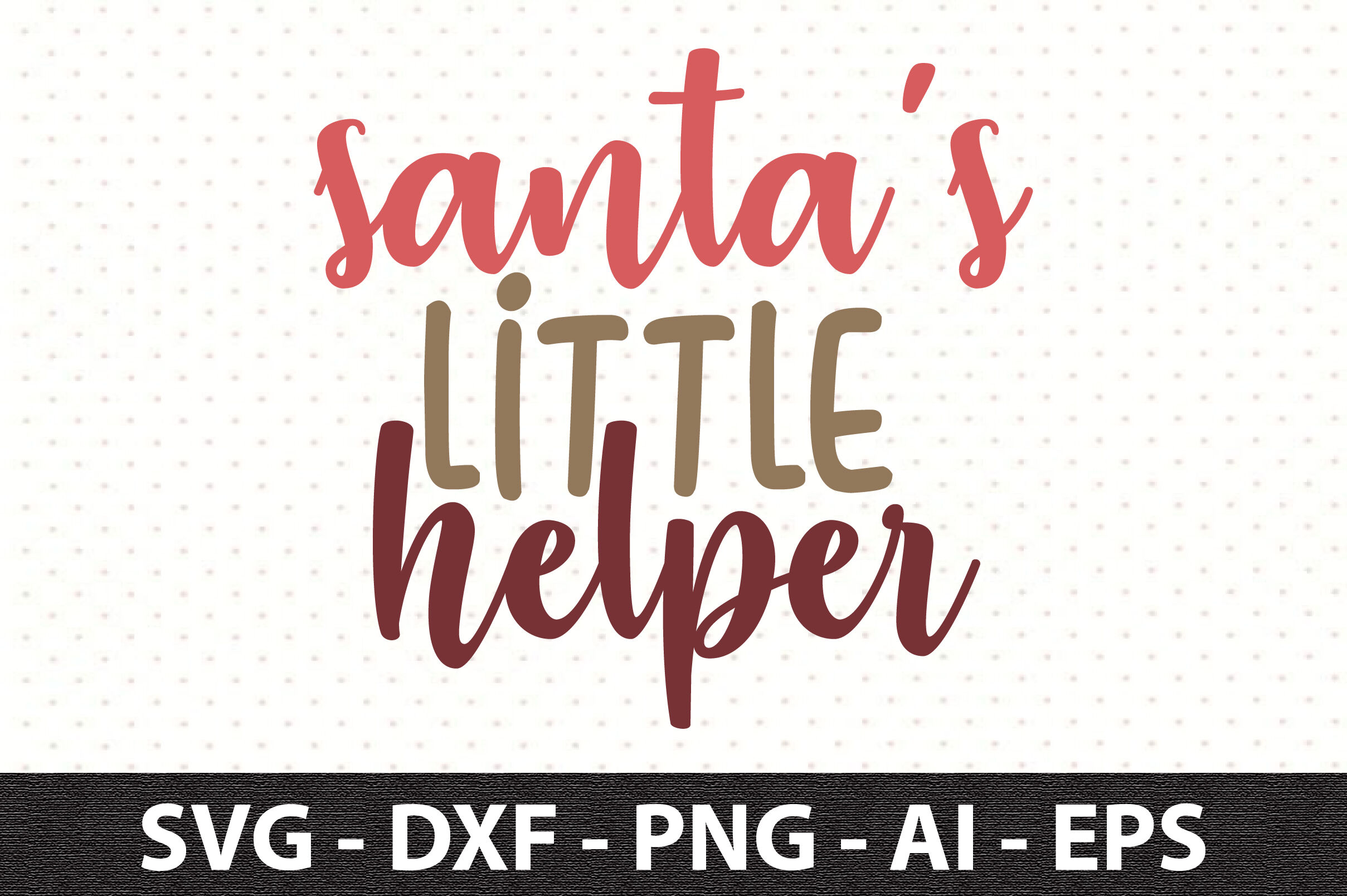 santas little helper svg By orpitaroy | TheHungryJPEG