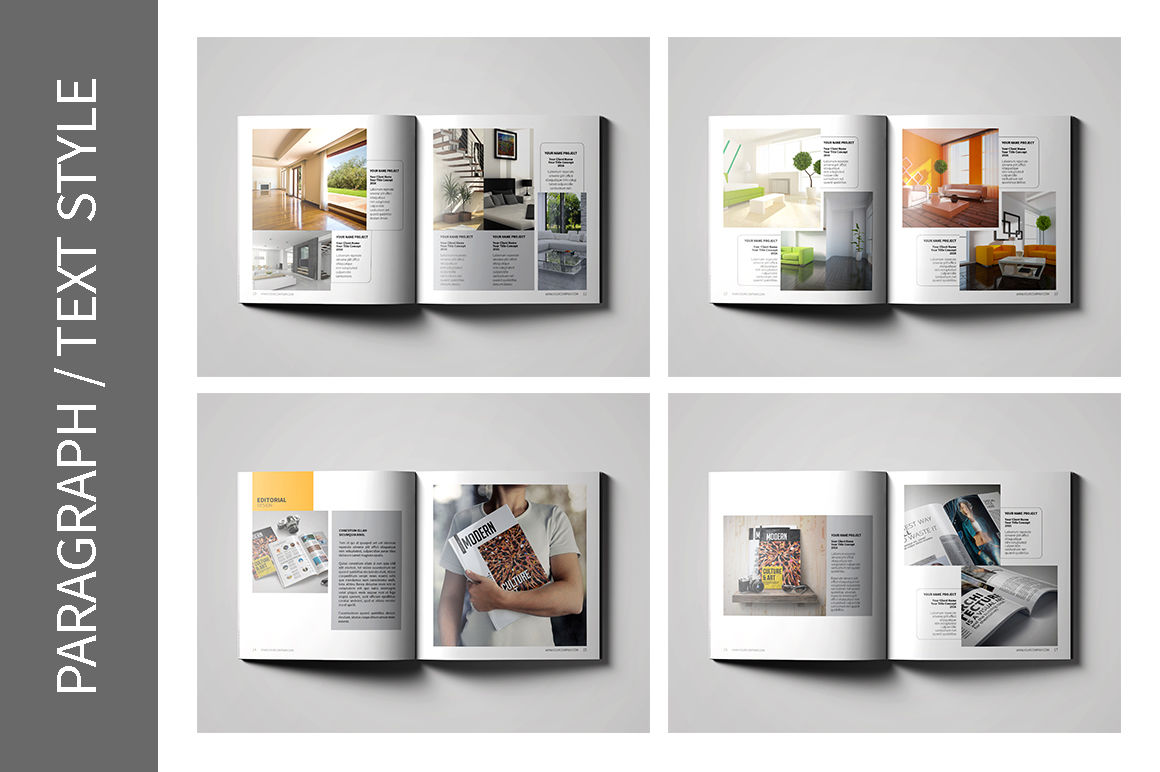 Indesign Interior Design Portfolio Template 2023 Template Printable