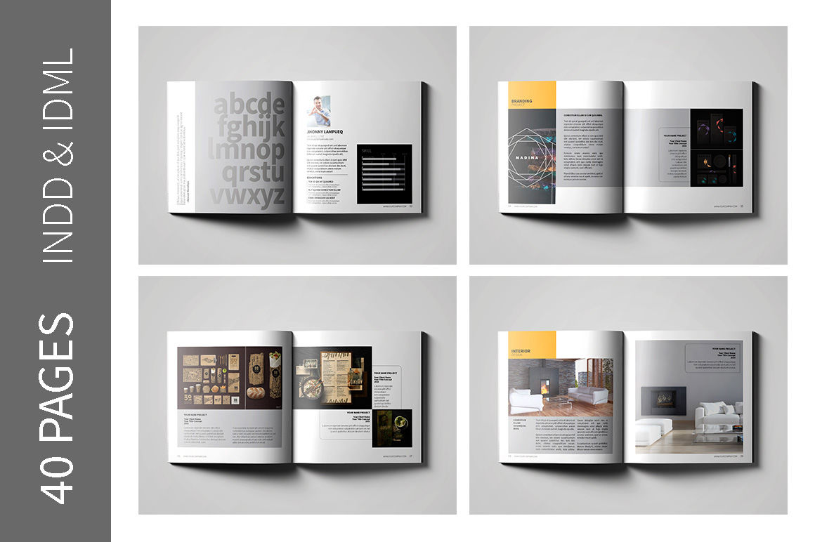 Graphic Design Portfolio Template By Top Design TheHungryJPEG