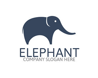 Elephant Logo By StudioGraphi | TheHungryJPEG
