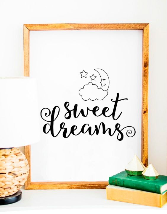 Download Sweet Dreams SVG and DXF EPS Cut File • Cricut ...