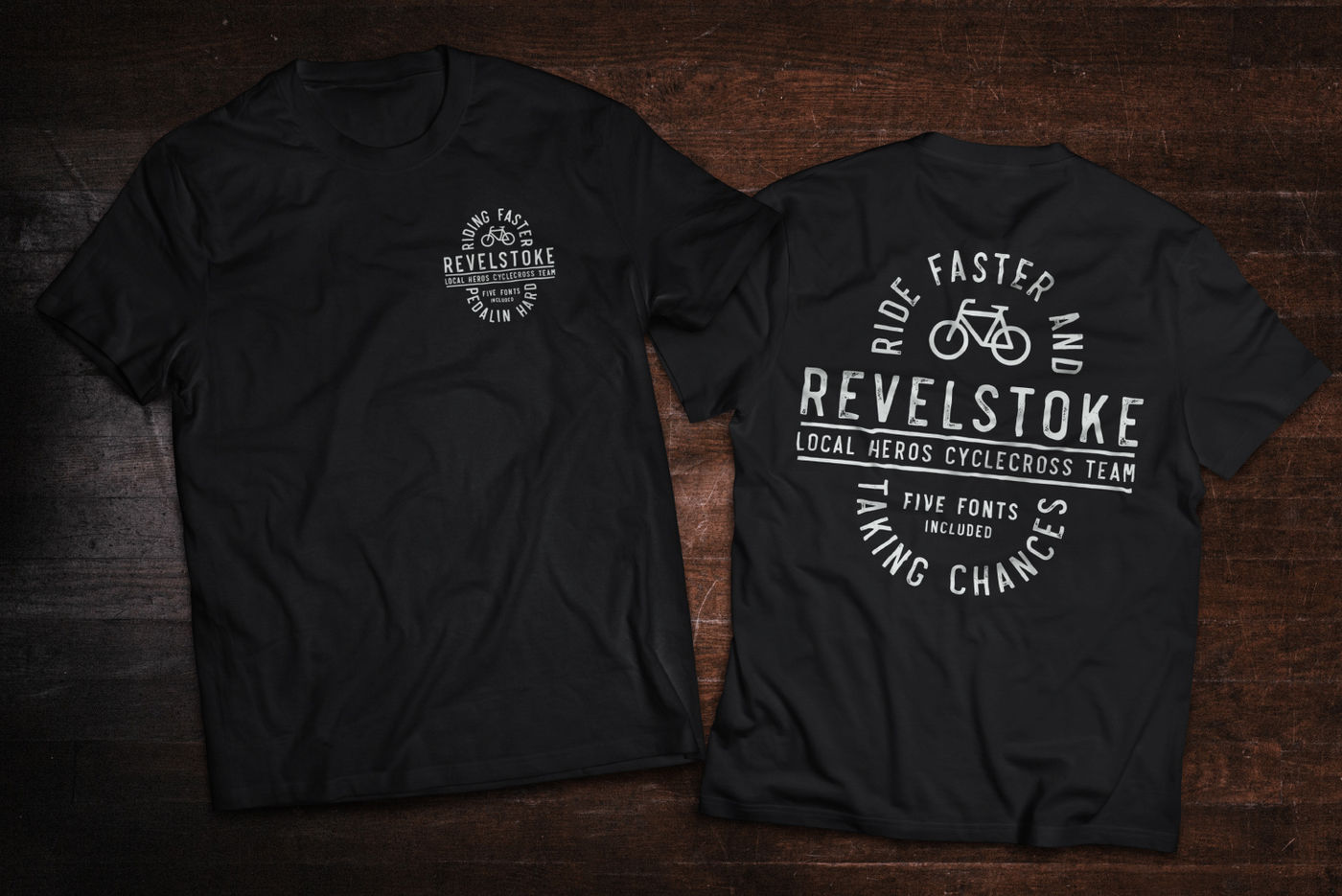 Revelstoke - 5 Fonts By Rook Design Supply | TheHungryJPEG