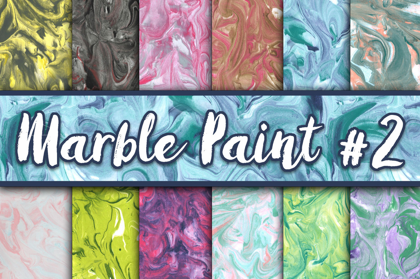 Marble Paint Textures By Shannon Keyser