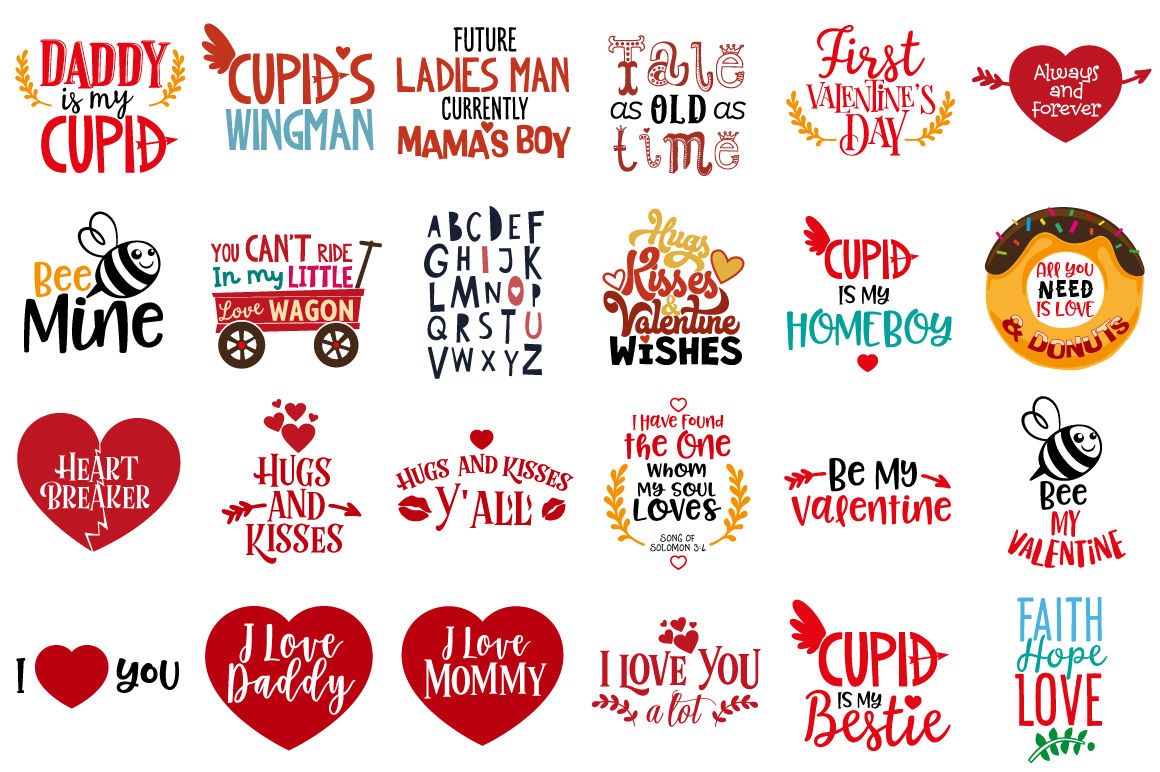 Download Valentines Bundle 86 Valentines Quotes In Svg Dxf Cdr Eps Ai Jpg Pdf And Png Formats By Premiumsvg Thehungryjpeg Com