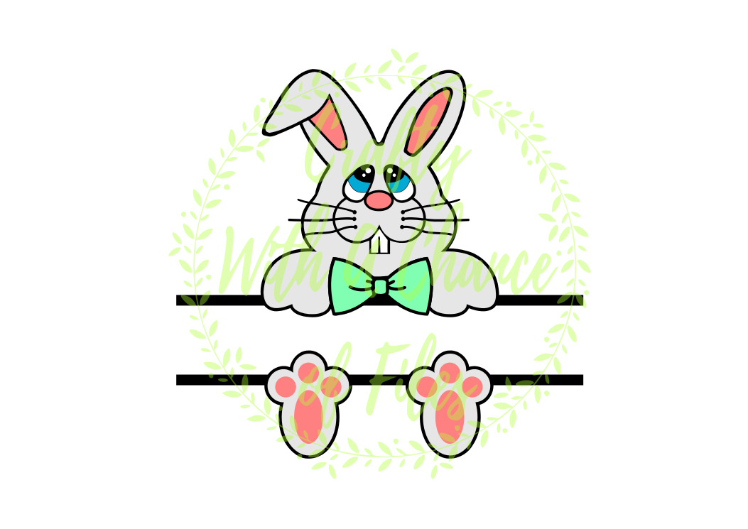 Download Easter SVG * Split Bunny SVG * Split Boy Easter Basket SVG ...