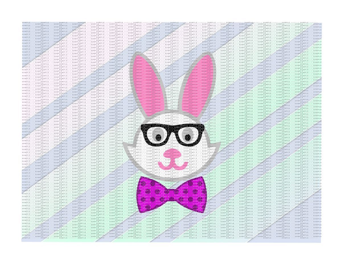 ori 51208 462e2536a3c462c9cbdb948dd9648b784fb0edb6 easter bunny with bow tie and glasses svg png eps dxf cutting files for cameo cricut and more